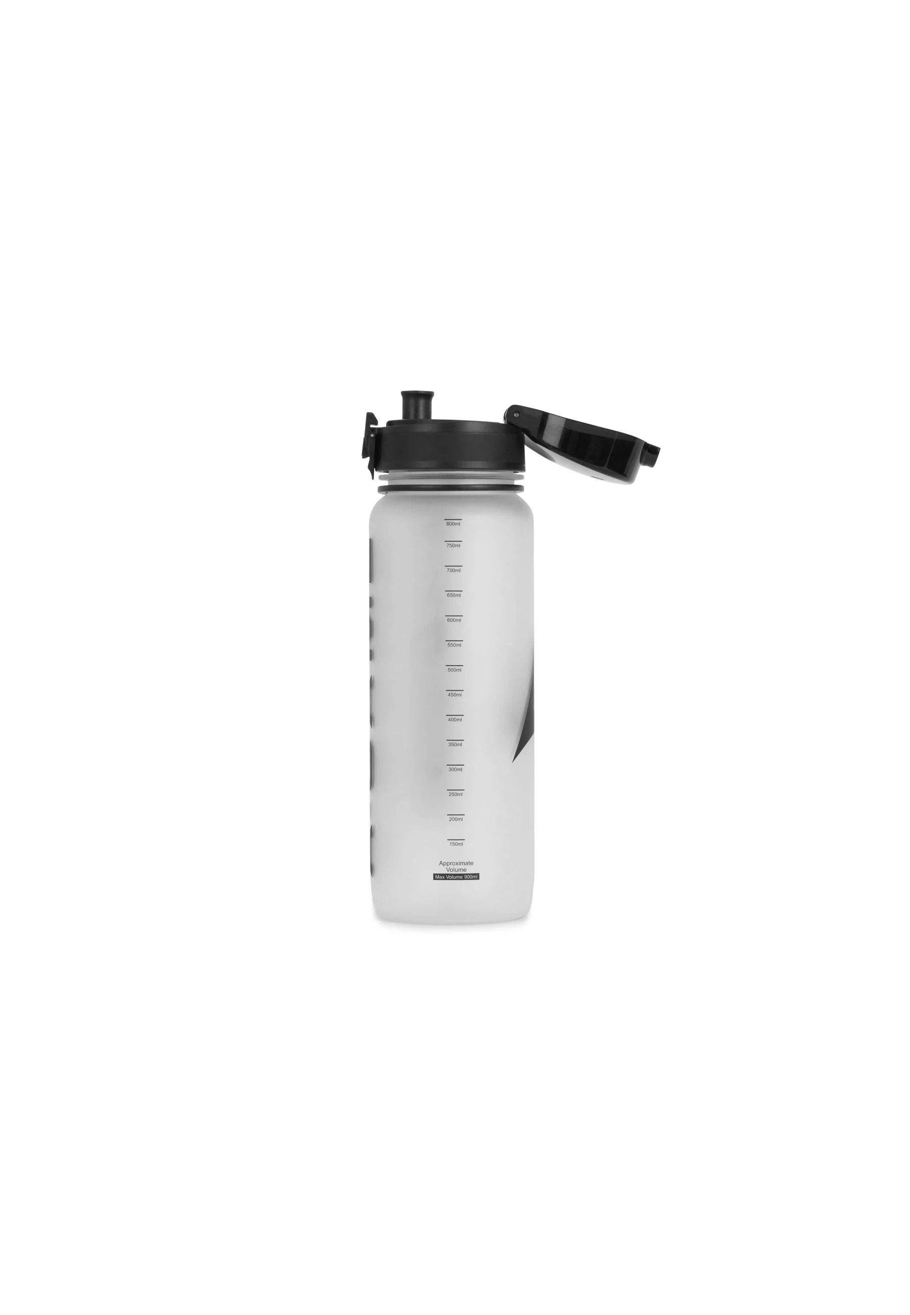 800ml Sports Water Bottle - White - Image 3