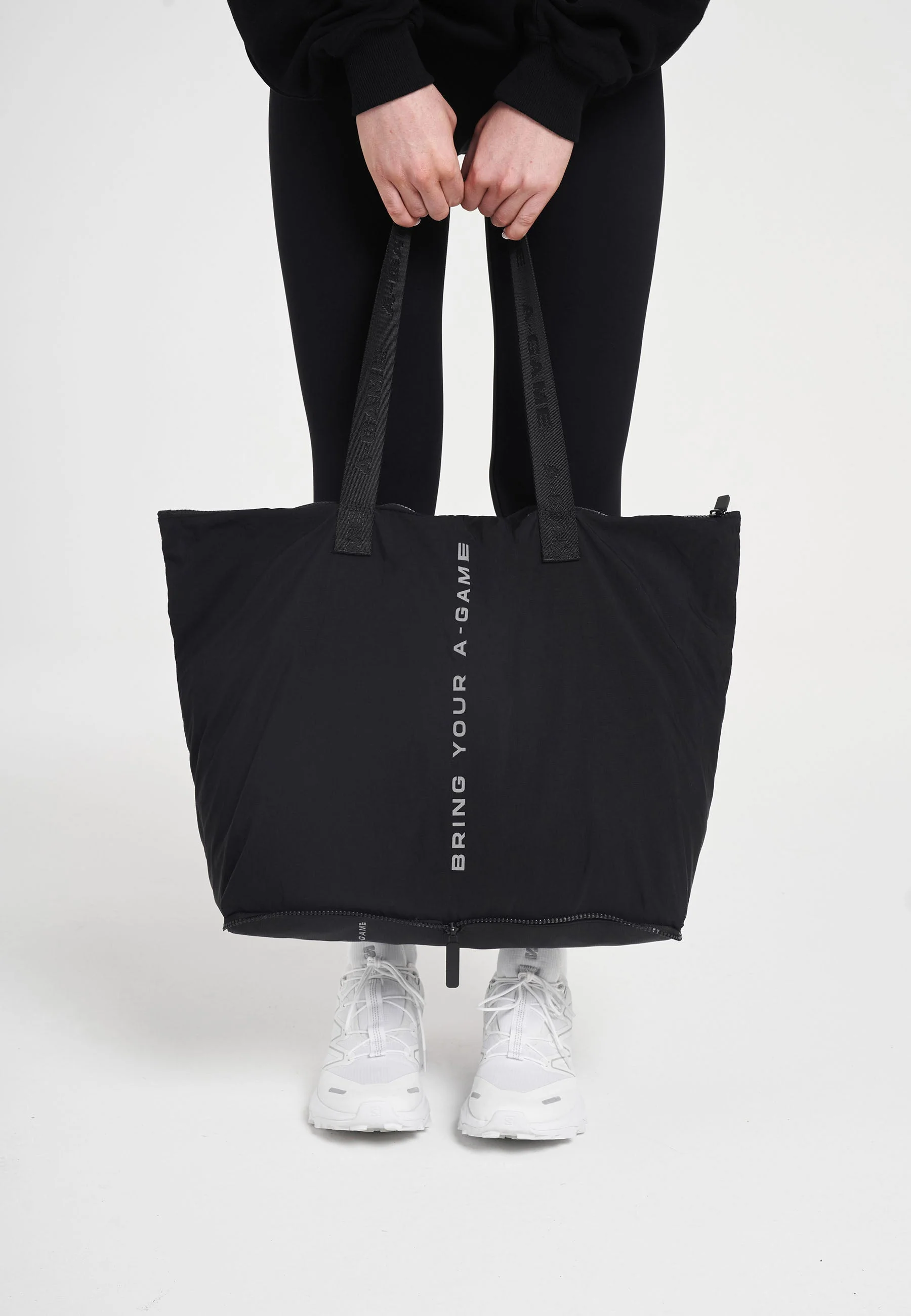 Packable Tote - Black - Image 6
