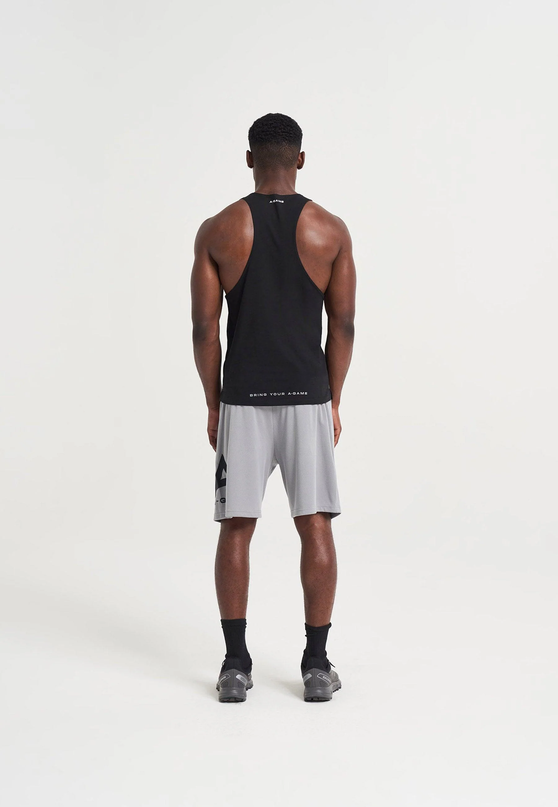 Men's Basketball Shorts - Steel Grey - Image 4