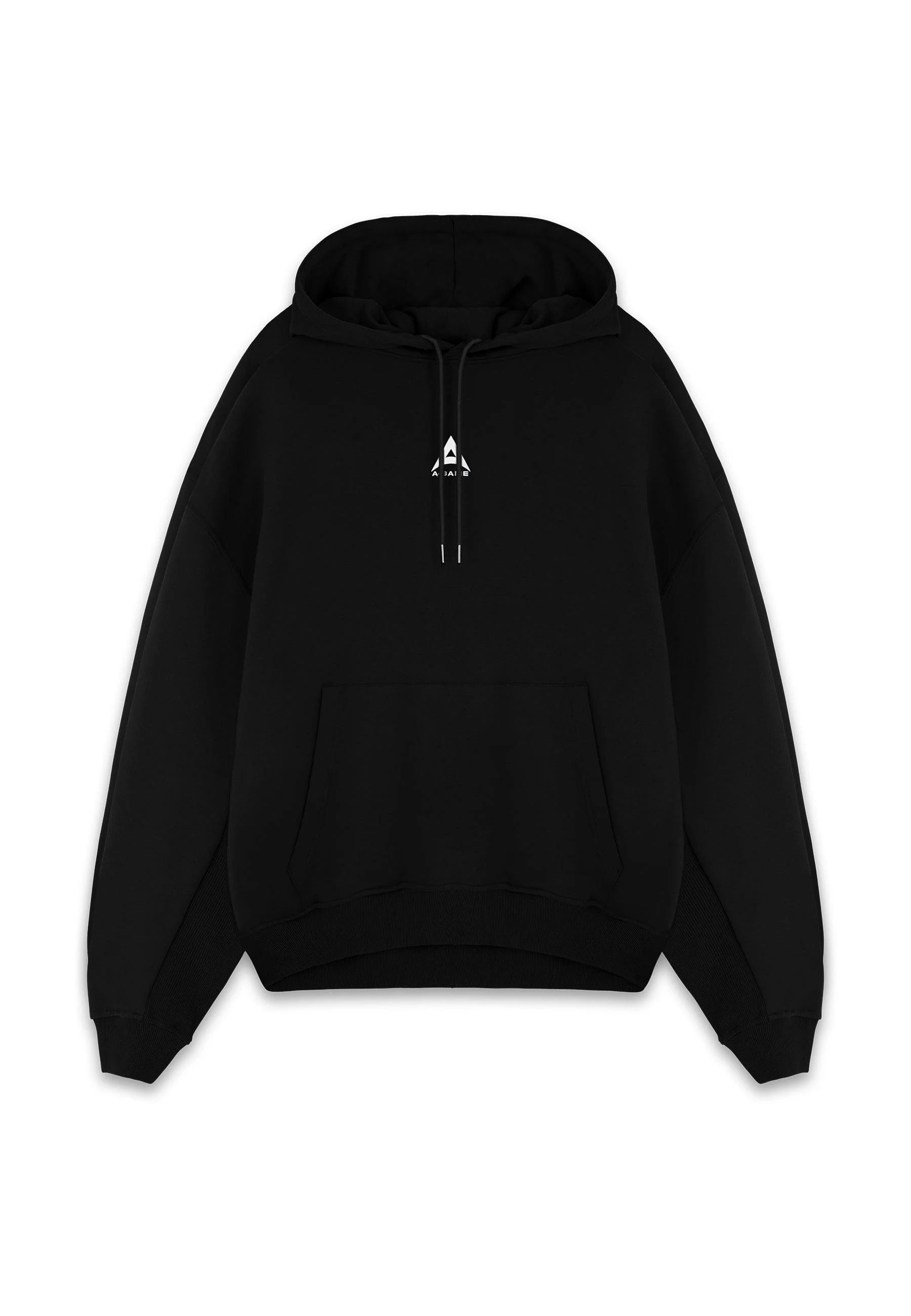 Men's Relaxed Hoodie - Black - Image 5