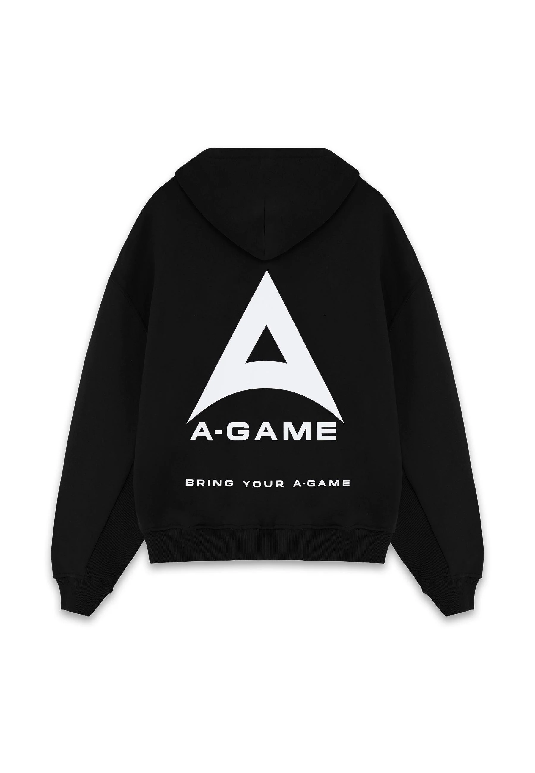 Men's Relaxed Hoodie - Black - Image 6