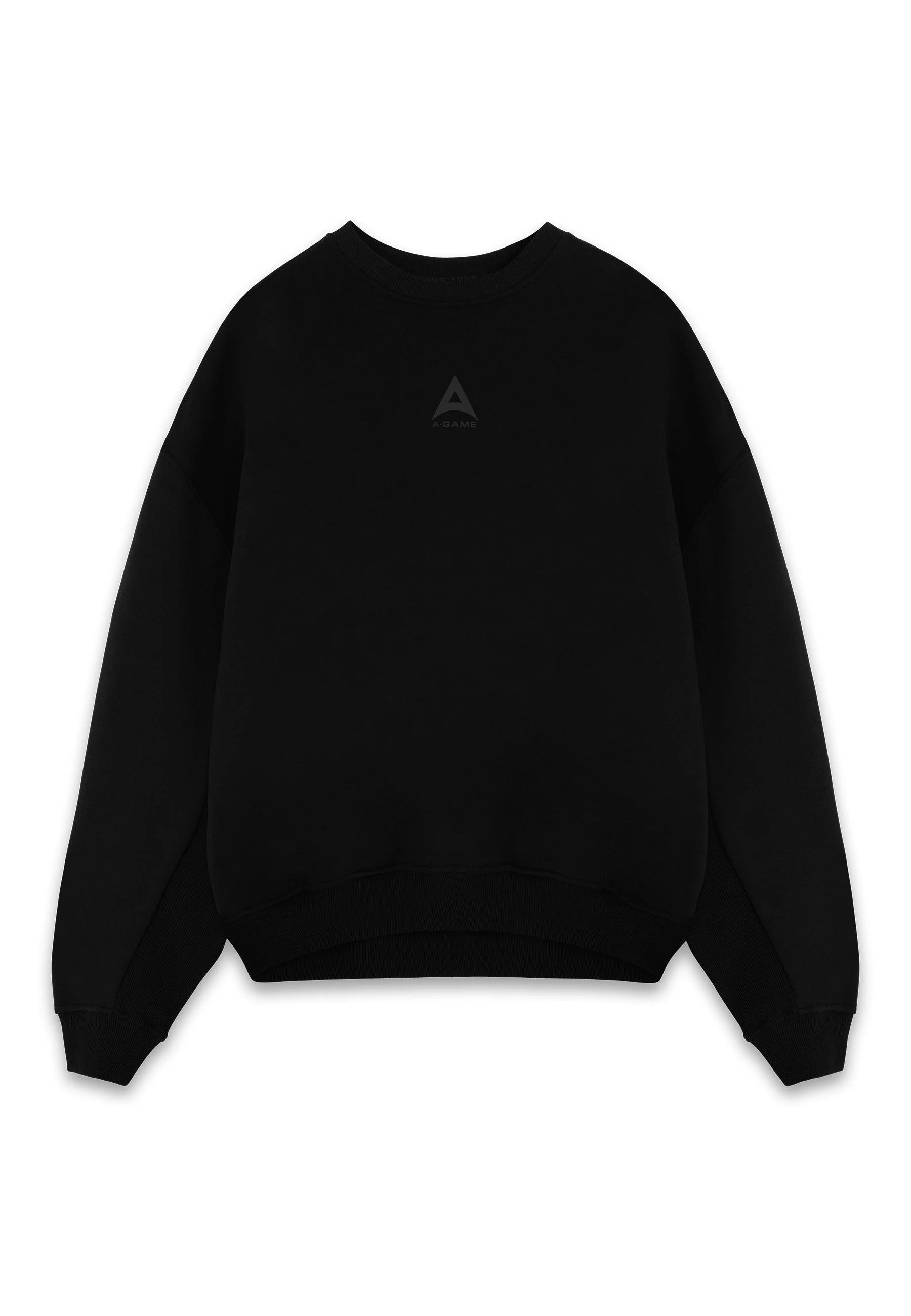 Men's Relaxed Sweatshirt - Black - Image 5
