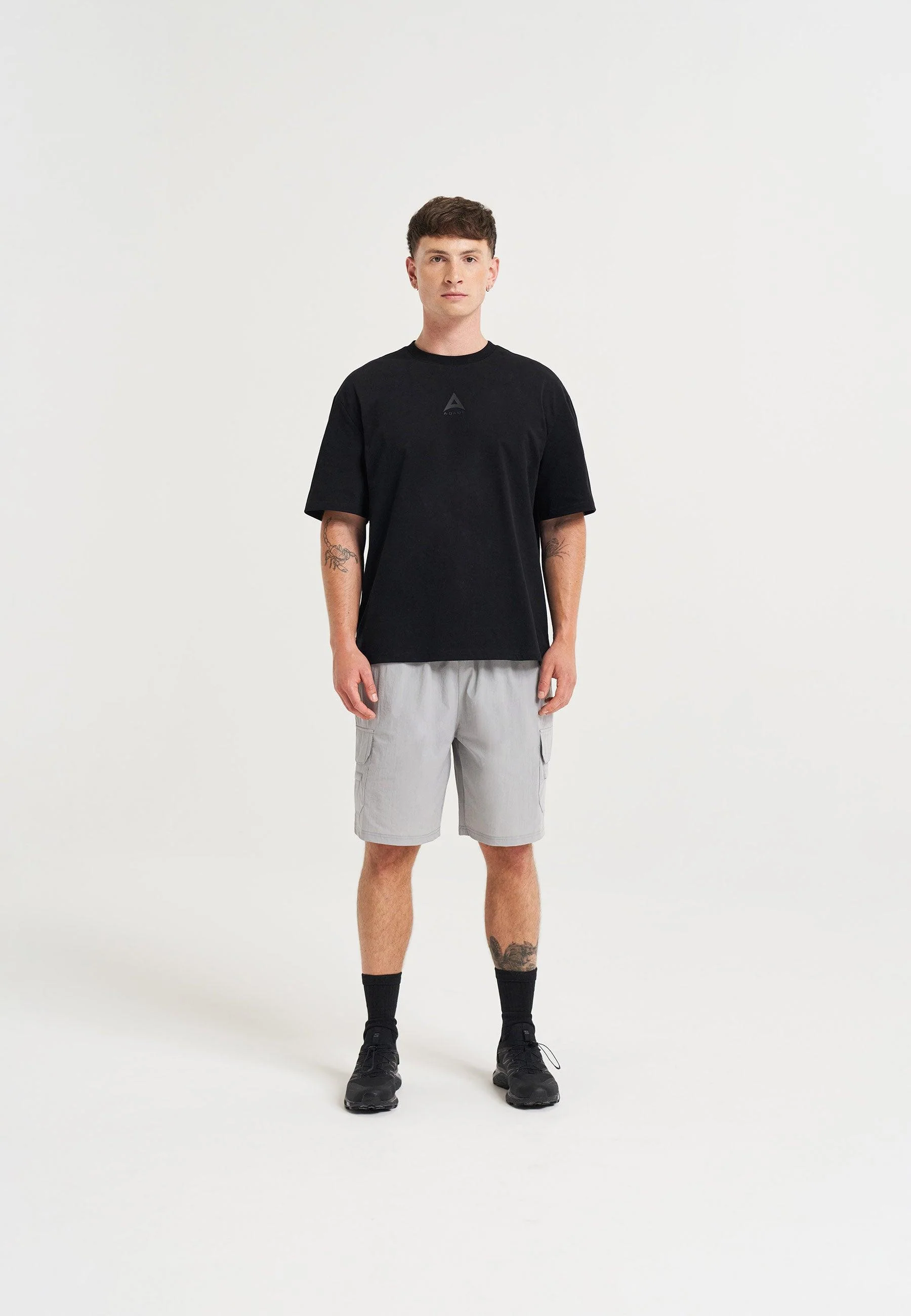 Men's Relaxed T-Shirt - Black - Image 3