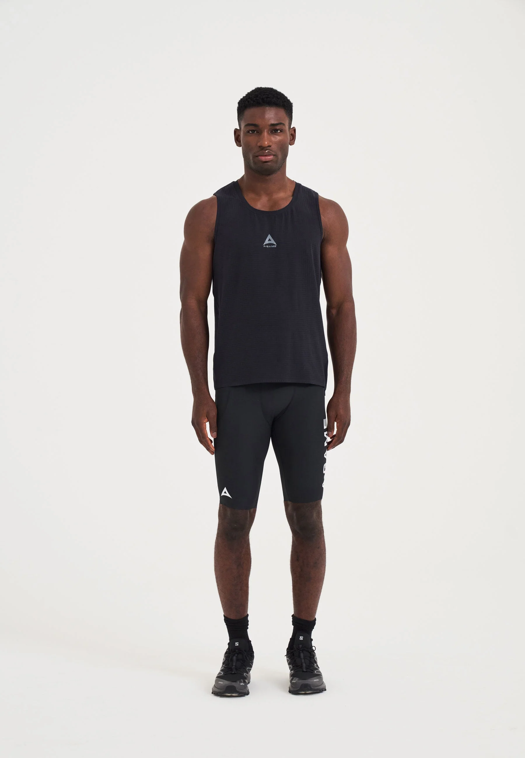 Men's Mesh Vest - Black - Image 3