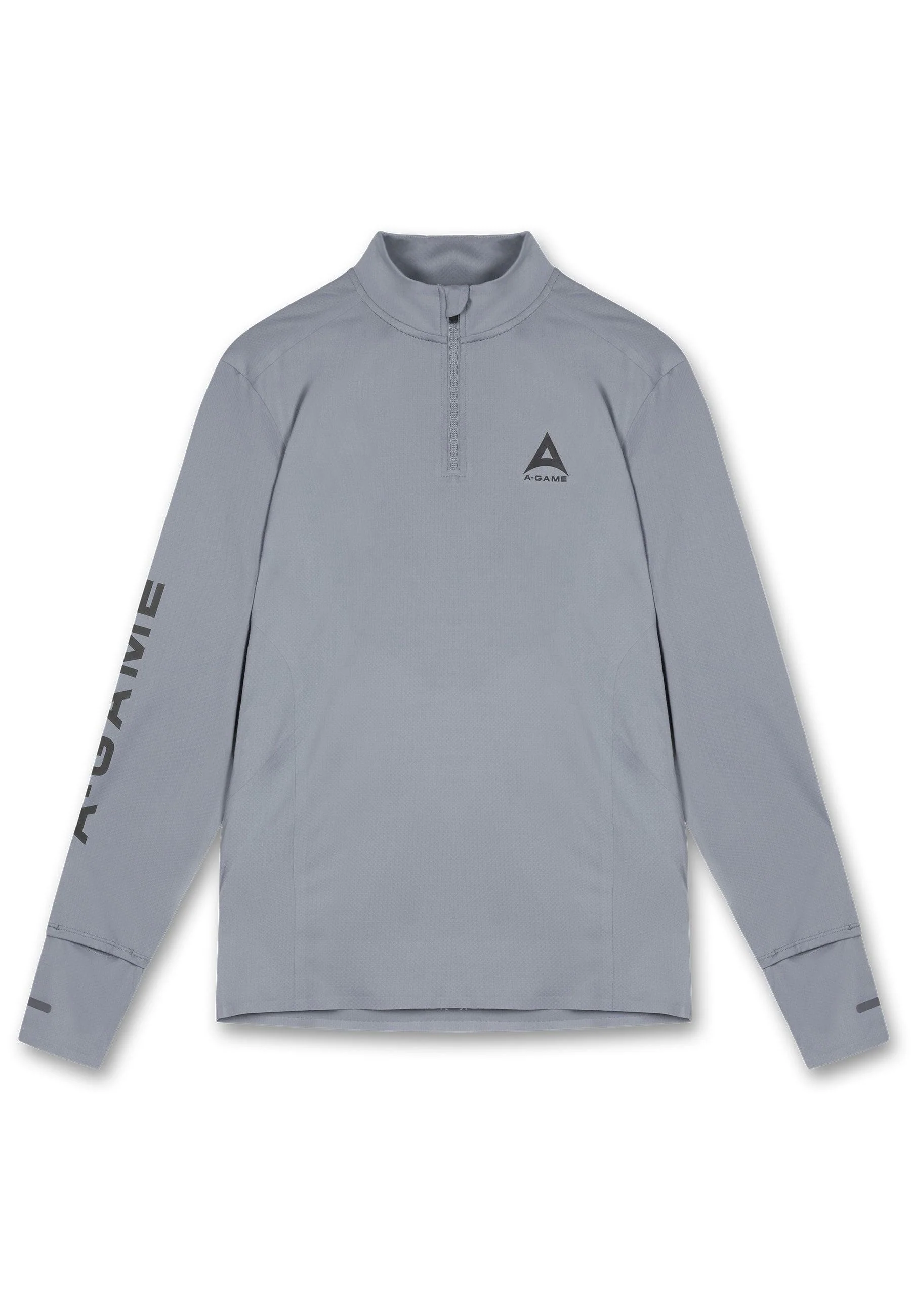 Men's Performance Long Sleeve Top - Steel Grey - Image 4