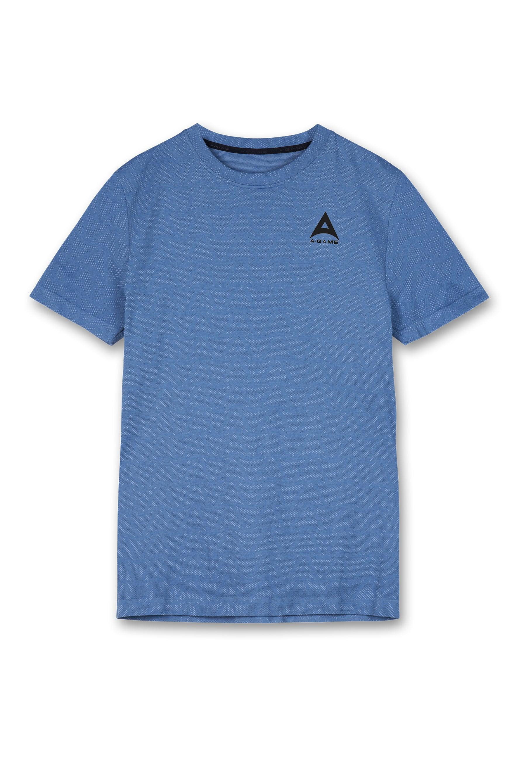 Men's Seamless T-Shirt - Ocean Blue - Image 4