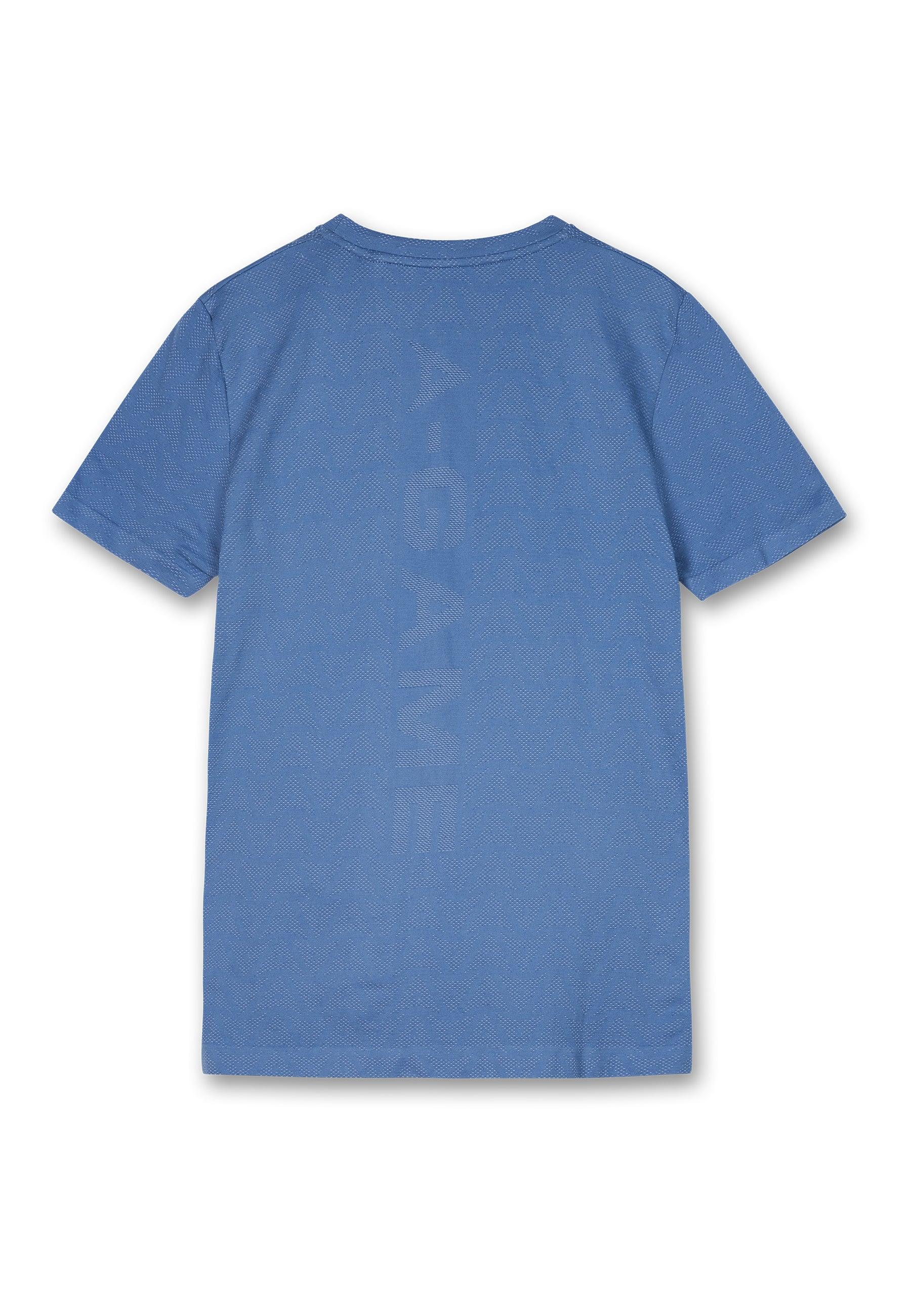 Men's Seamless T-Shirt - Ocean Blue - Image 5