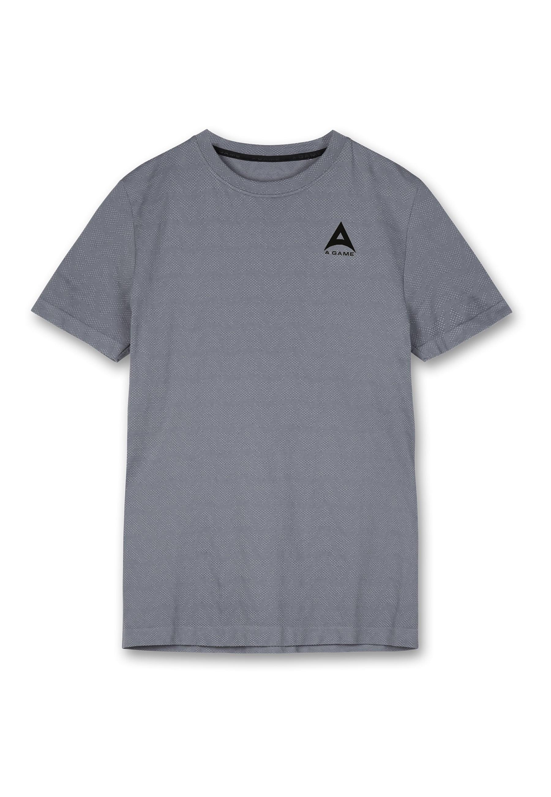 Men's Seamless T-Shirt - Steel Grey - Image 4