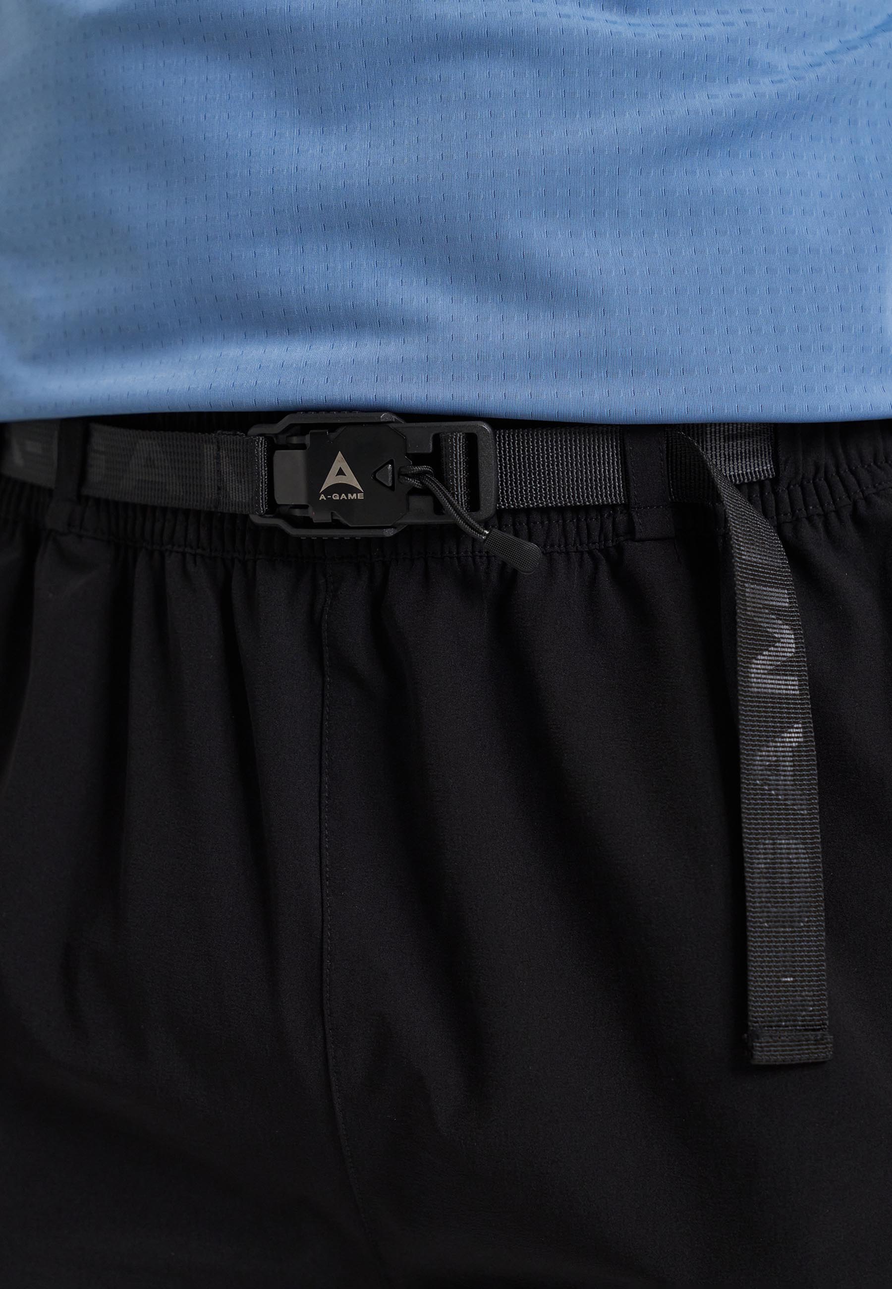 Men's Tech Cargo Shorts - Black - Image 3
