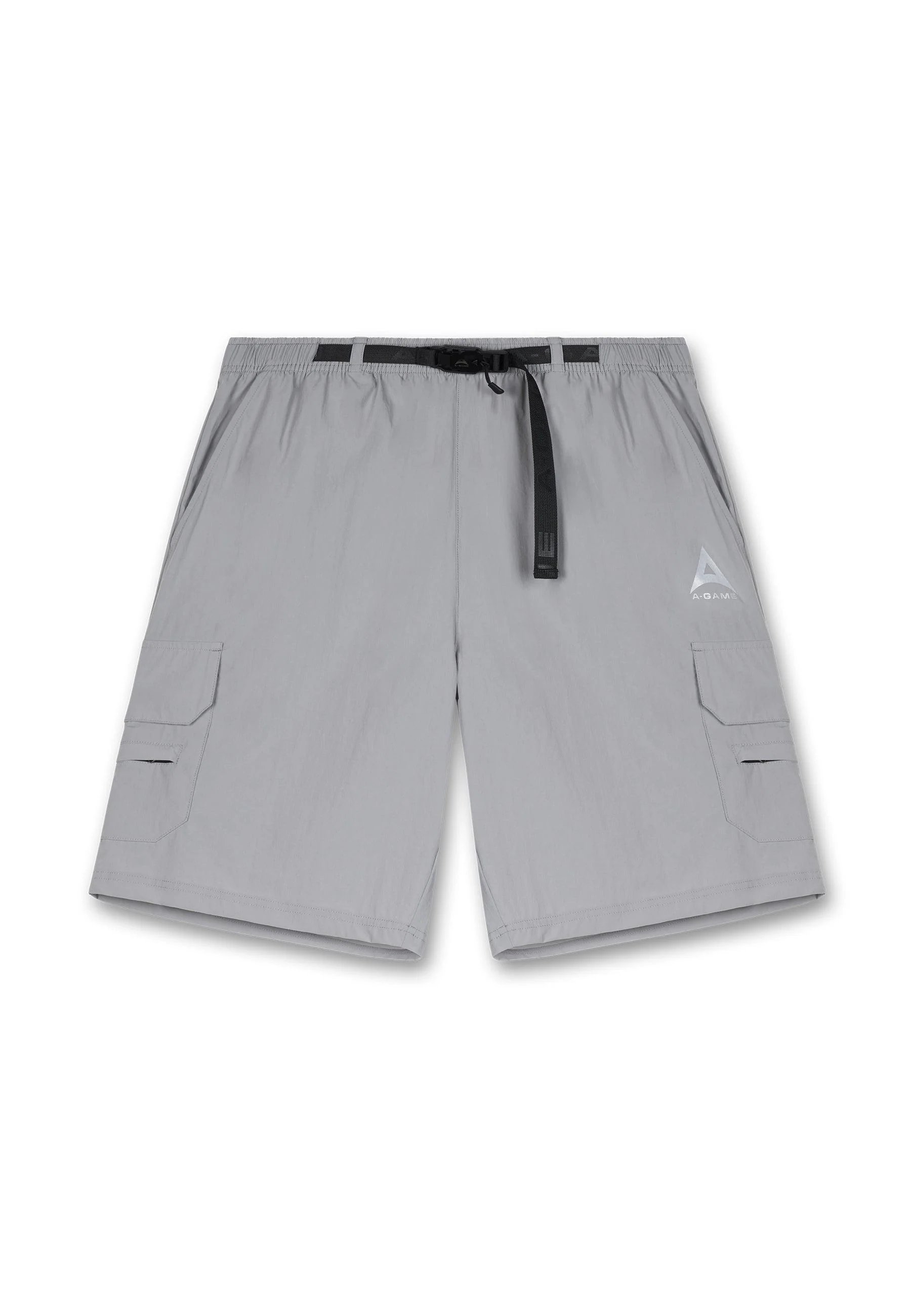 Men's Tech Cargo Shorts - Steel Grey - Image 5