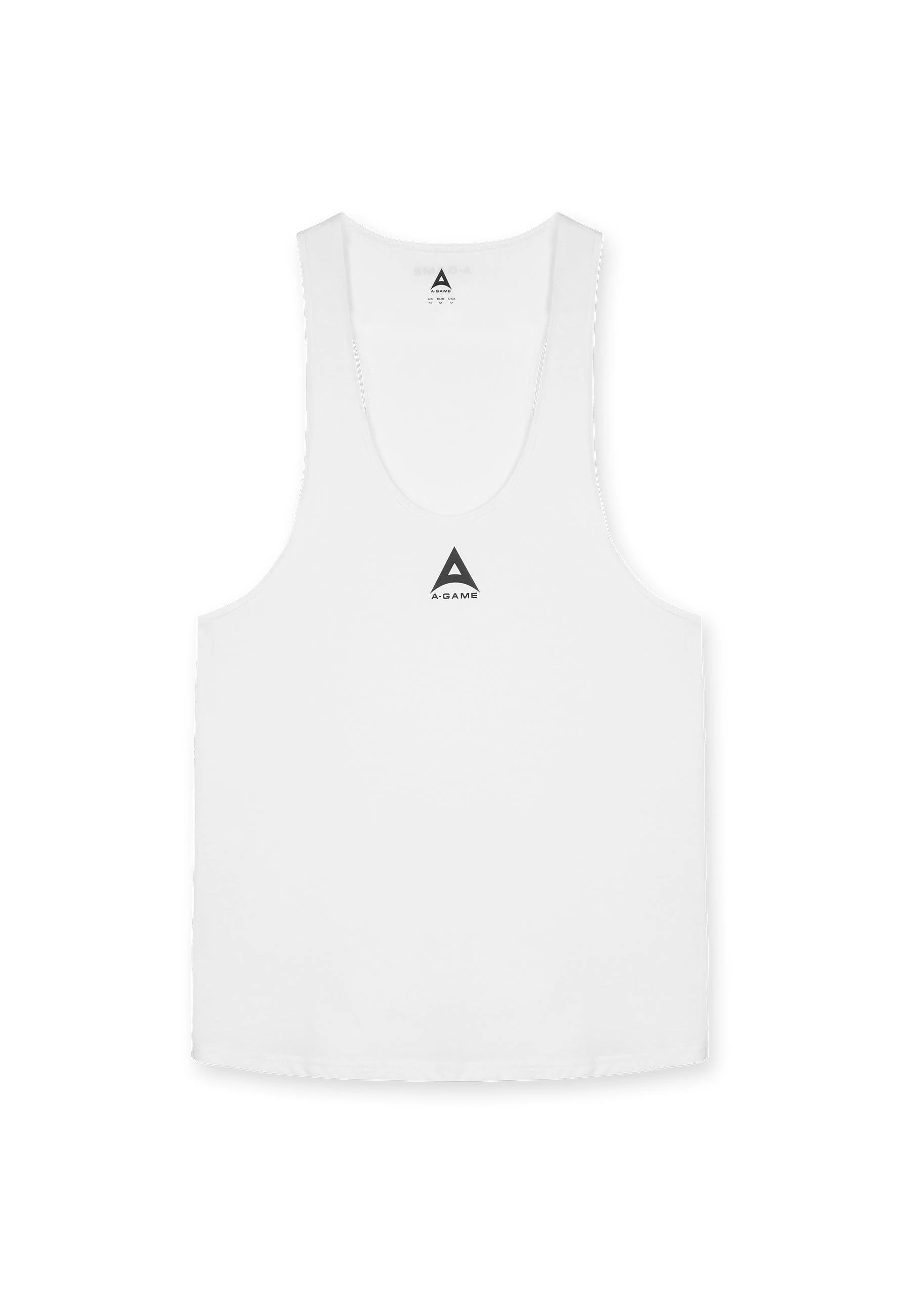 Men's Stringer Vest - White - Image 4
