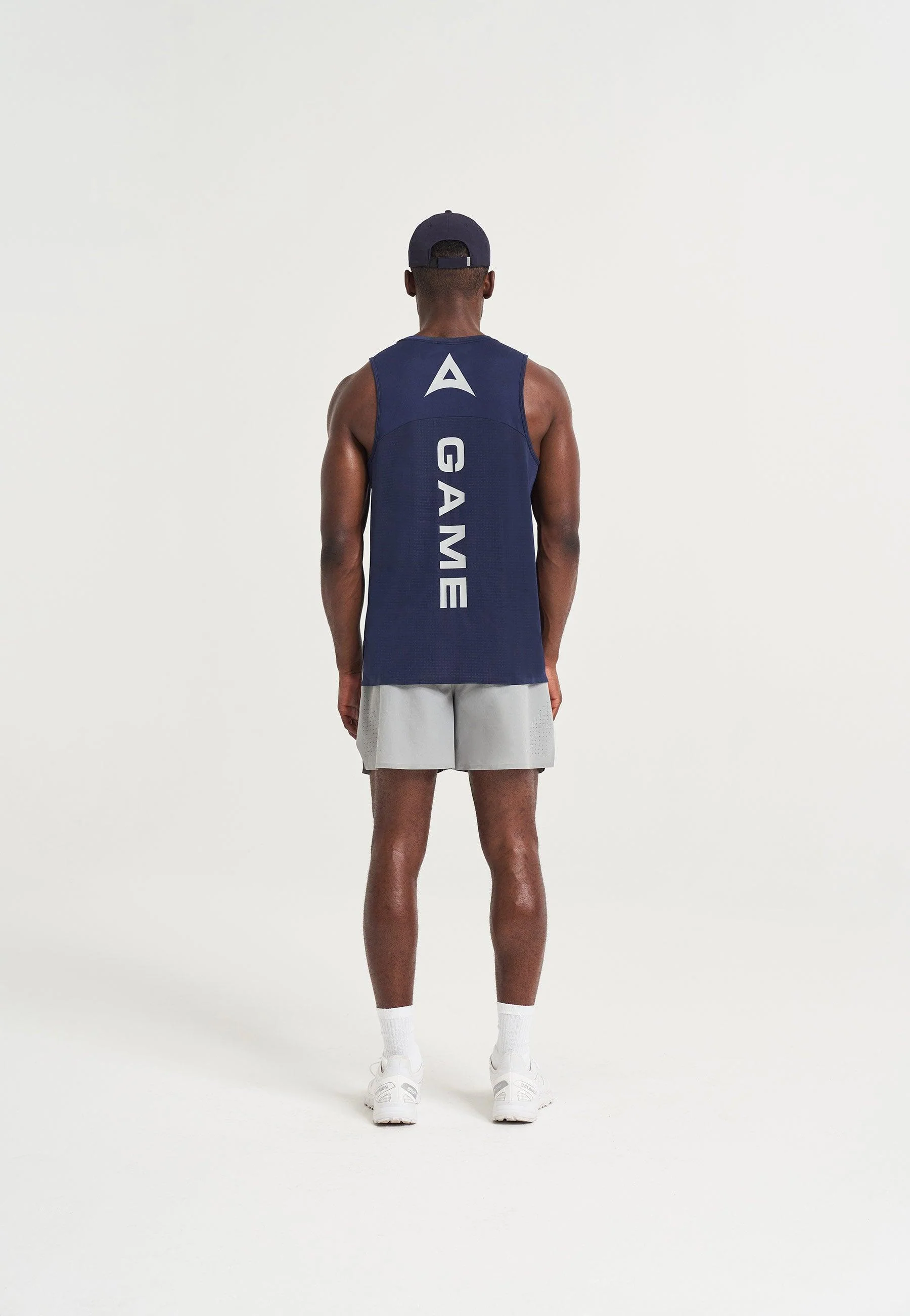 Men's Core Training Tank - Navy - Image 4