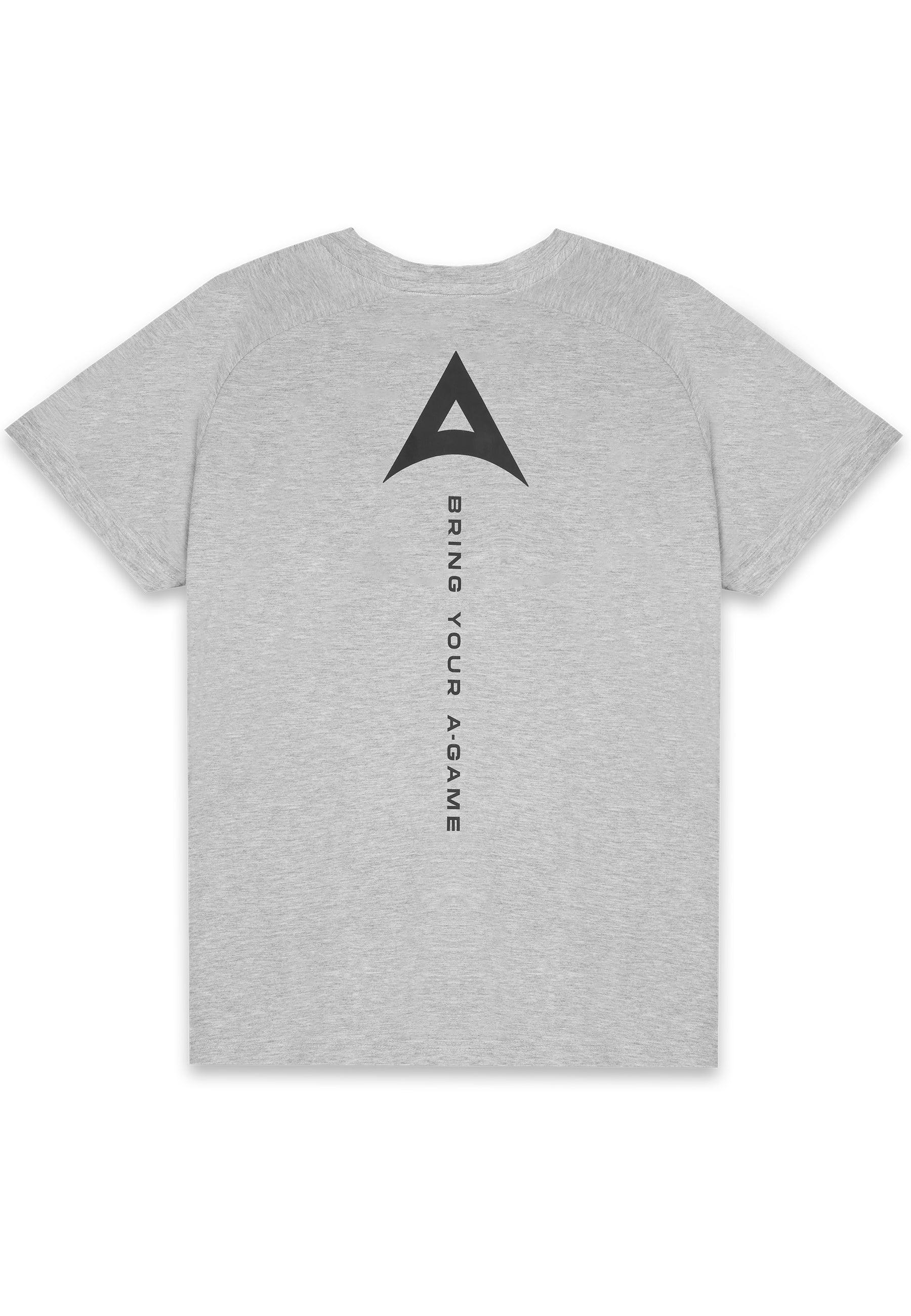 Men's Graphic T-Shirt - Grey Marl - Image 6