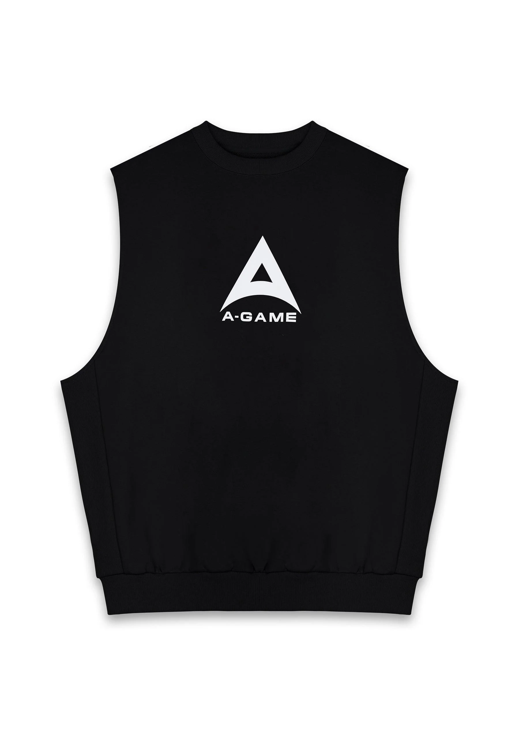 Men's Sleeveless Sweatshirt - Black - Image 5