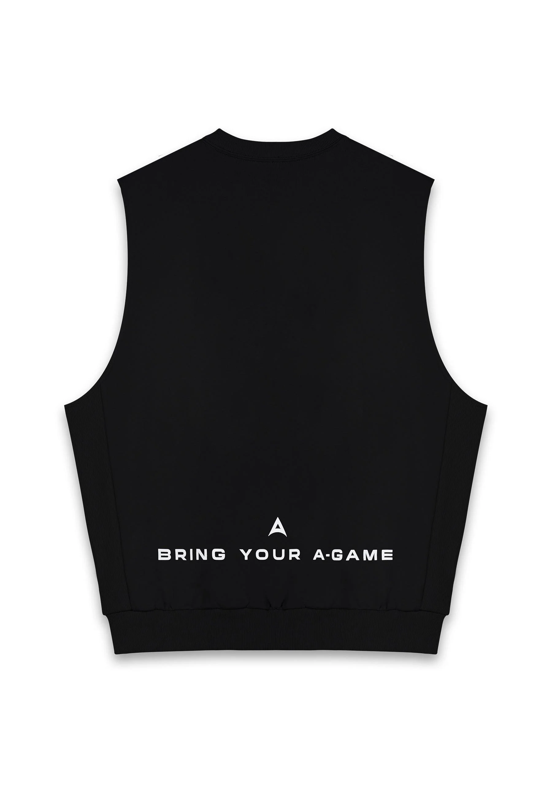 Men's Sleeveless Sweatshirt - Black - Image 6