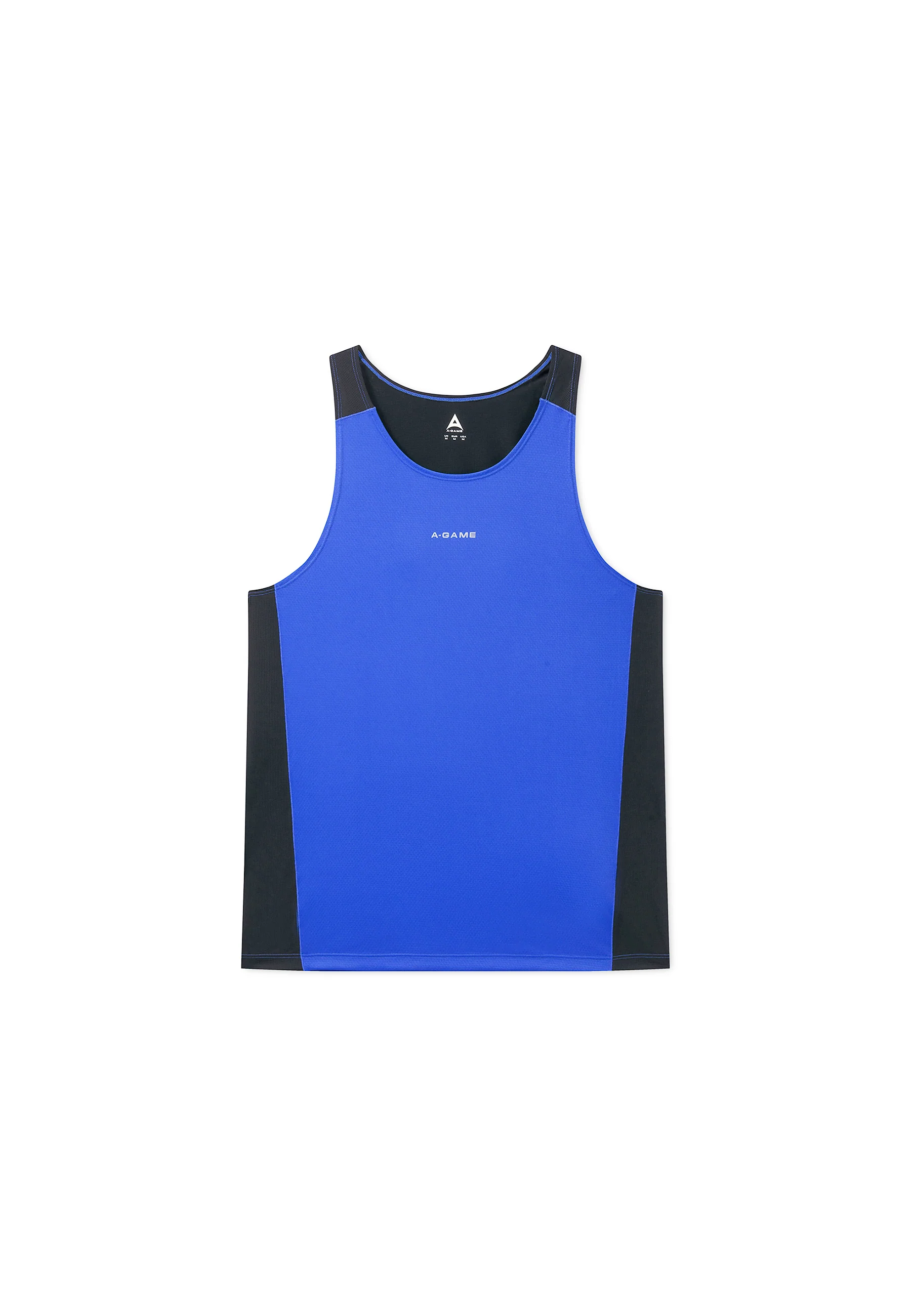 Men's Mesh Panel Vest - Cobalt Blue / Black - Image 7