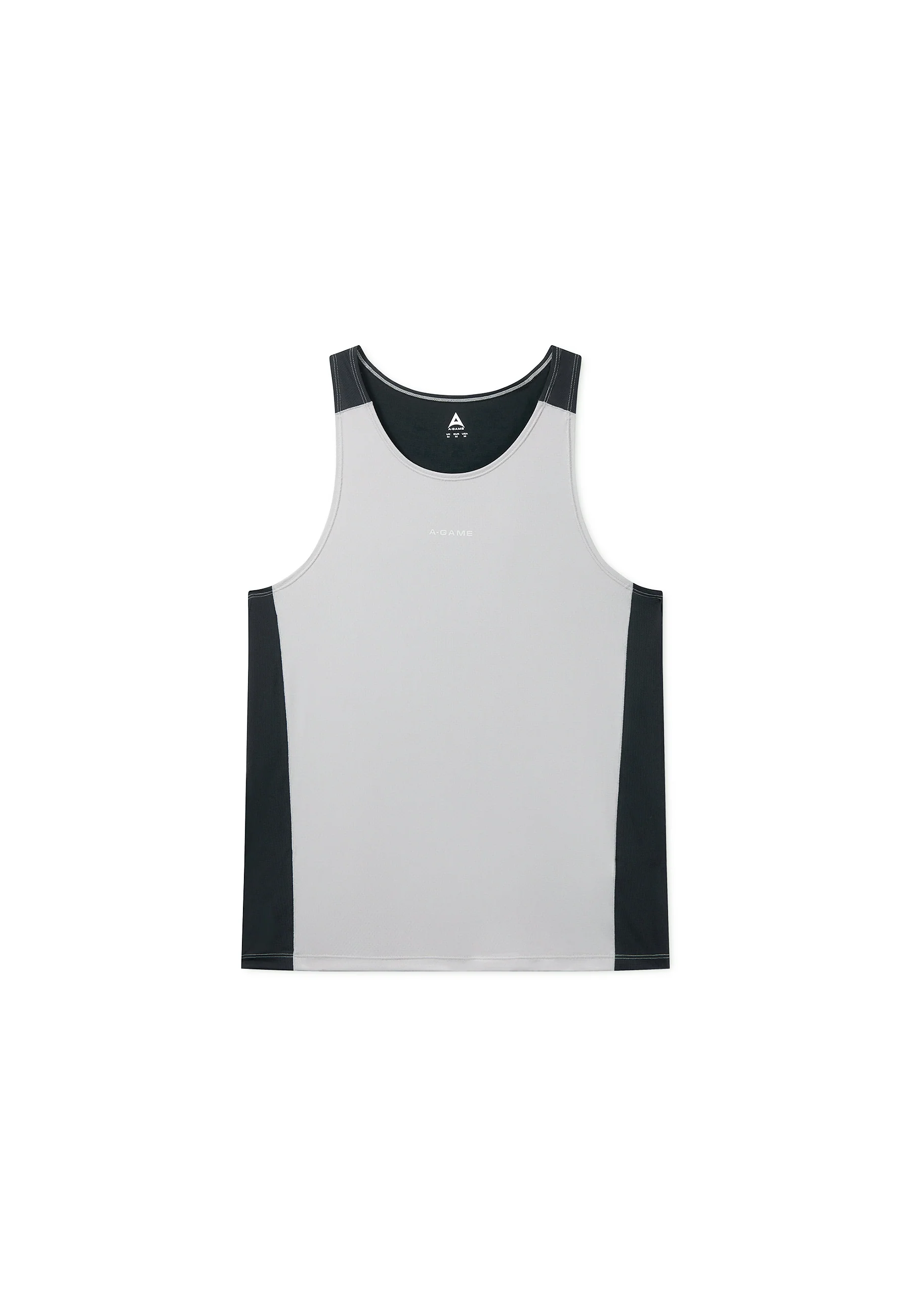 Men's Mesh Panel Vest - Grey / Black - Image 7