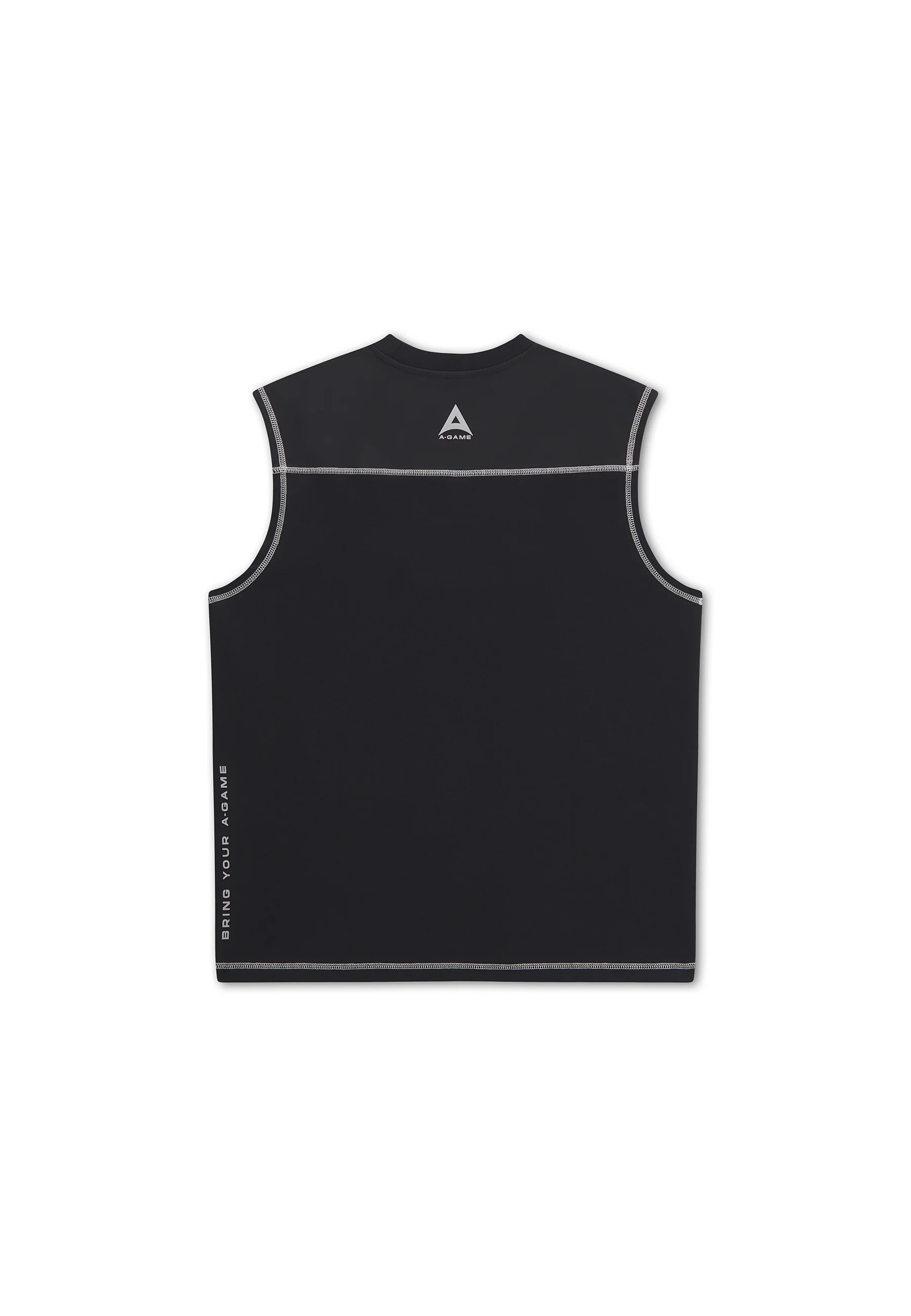 Men's Seam Detail Tech T-Shirt - Black - Image 10