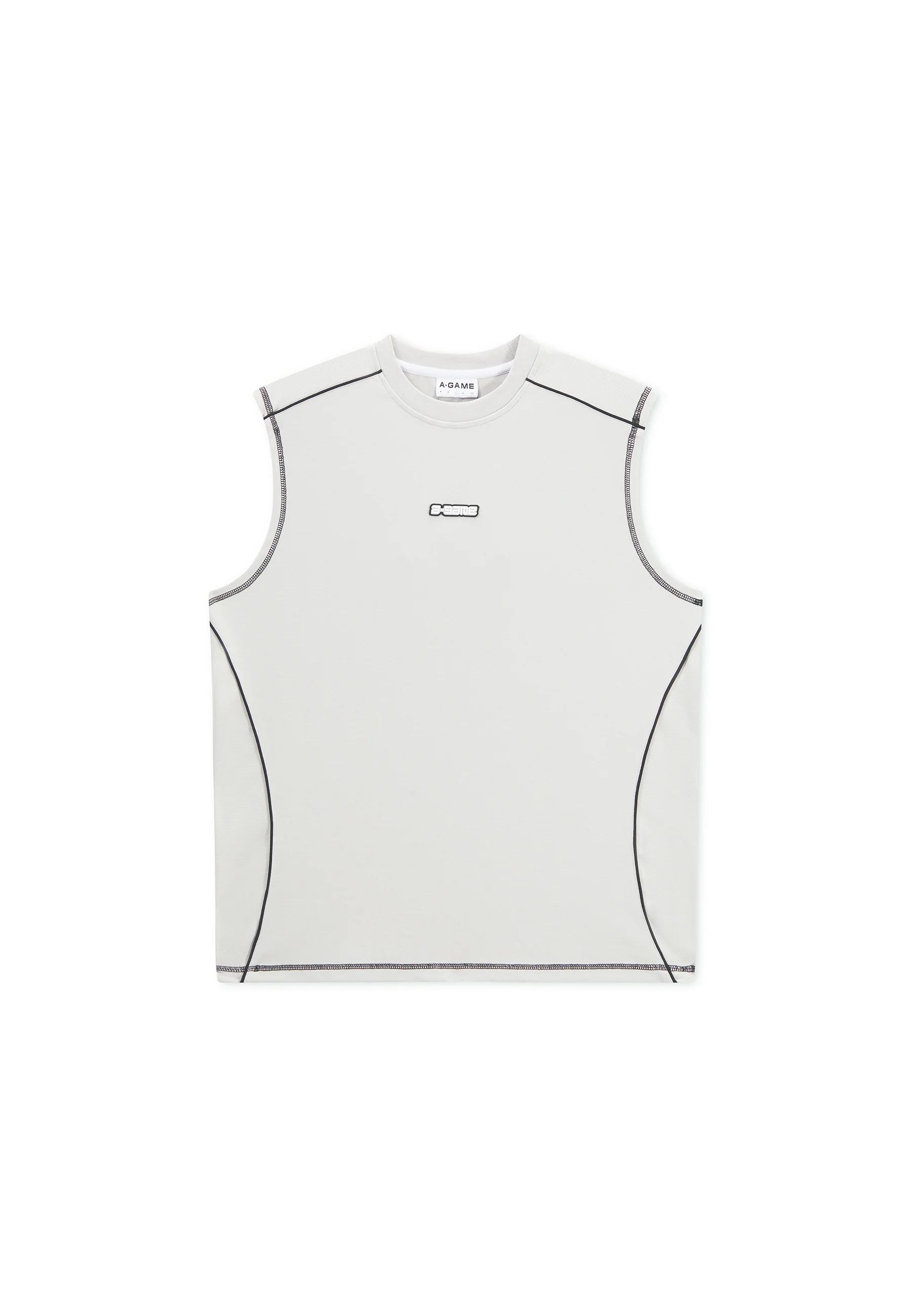 Men's Seam Detail Tech T-Shirt - Grey - Image 8