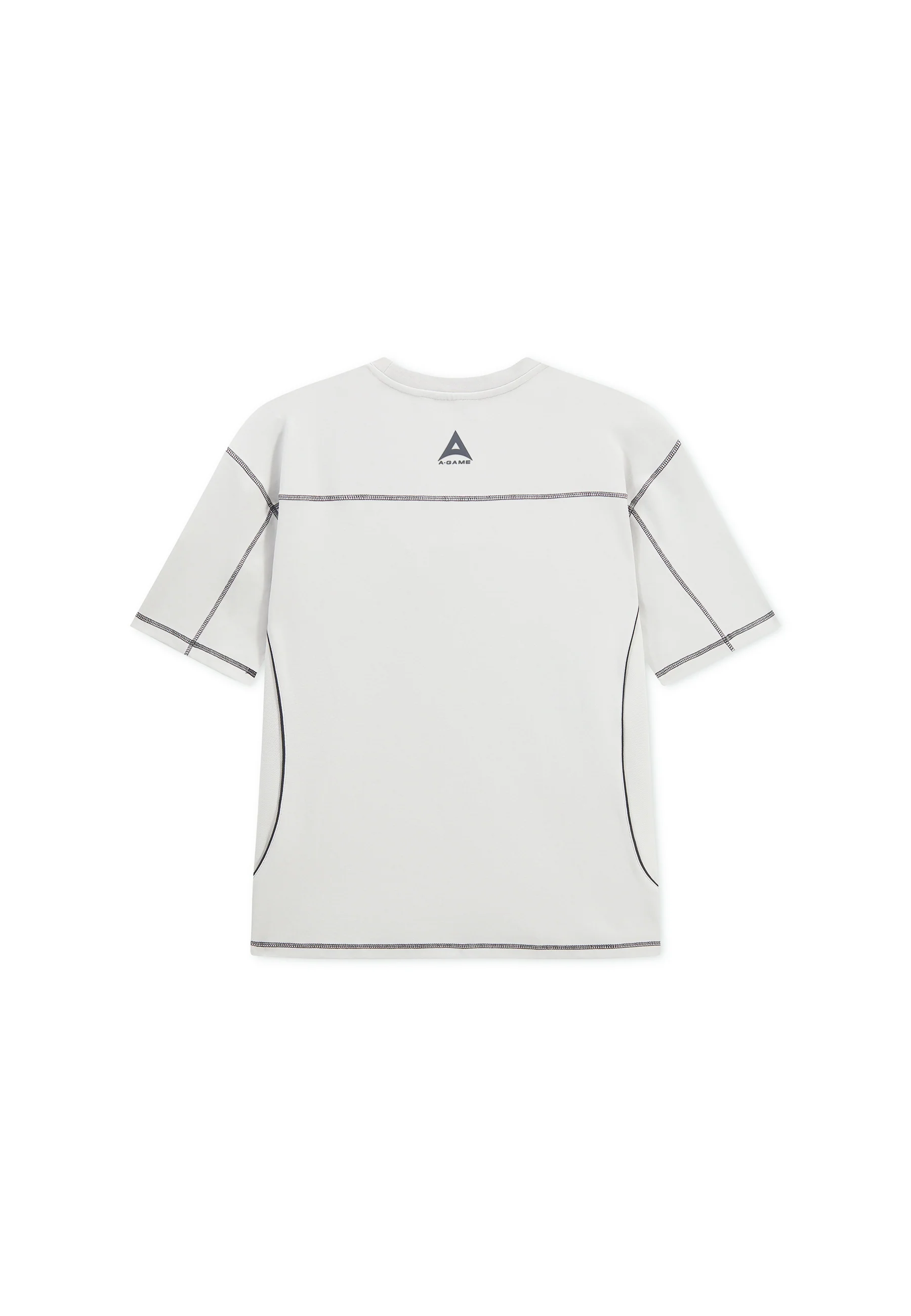 Men's Seam Detail Tech T-Shirt - Grey - Image 9