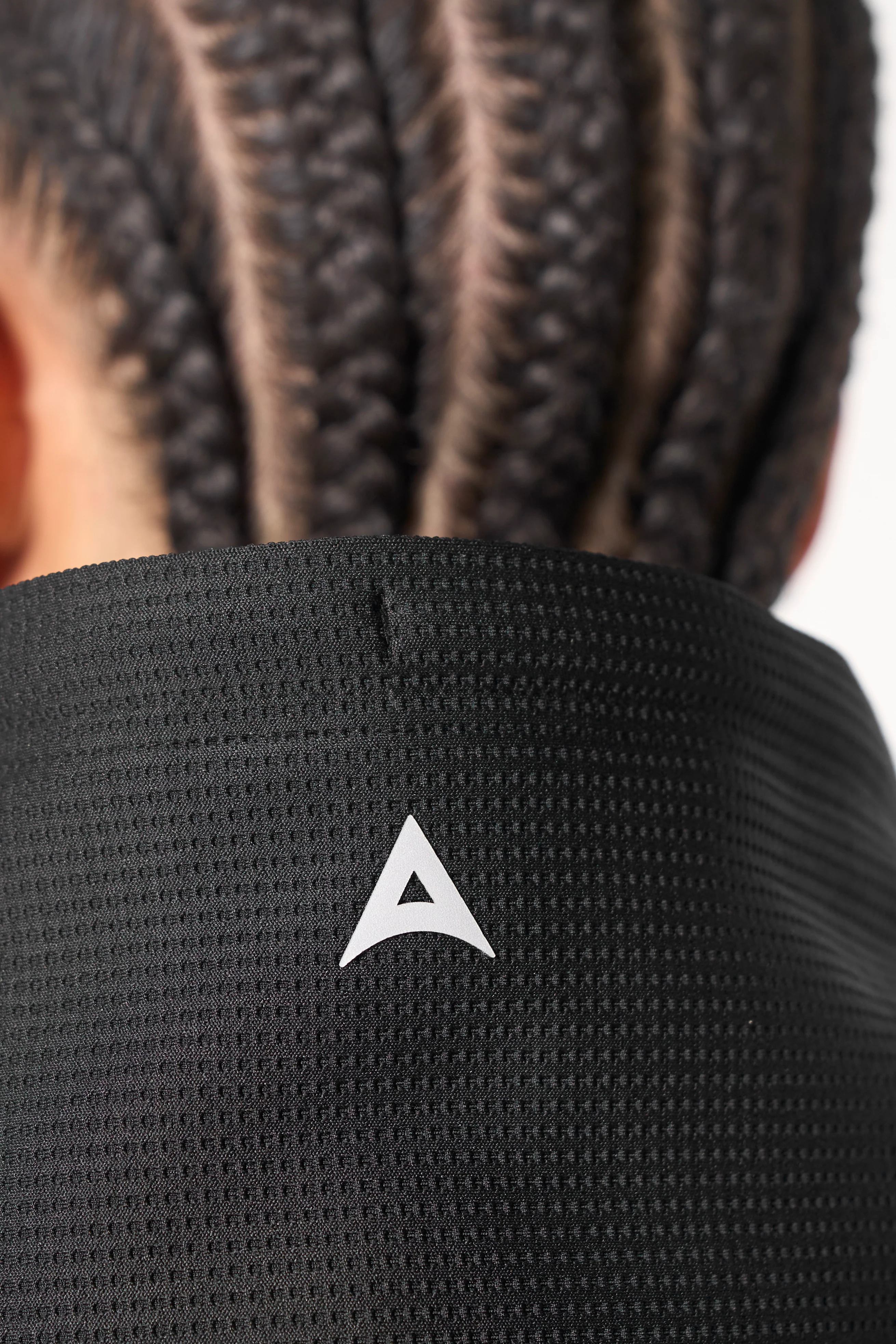 Men's Waffle Tech Hoodie - Black - Image 3