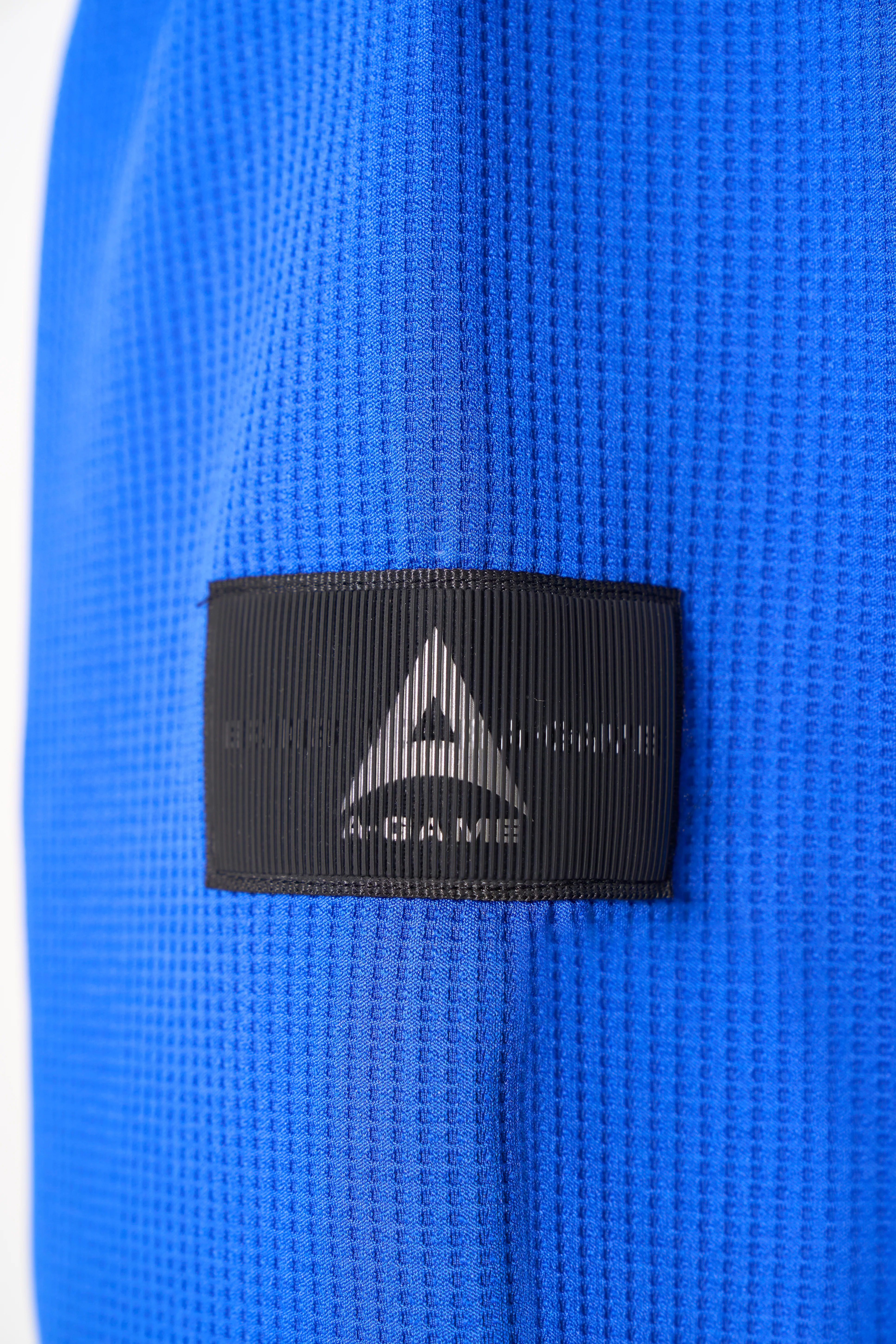 Men's Waffle Tech Hoodie - Cobalt Blue - Image 3