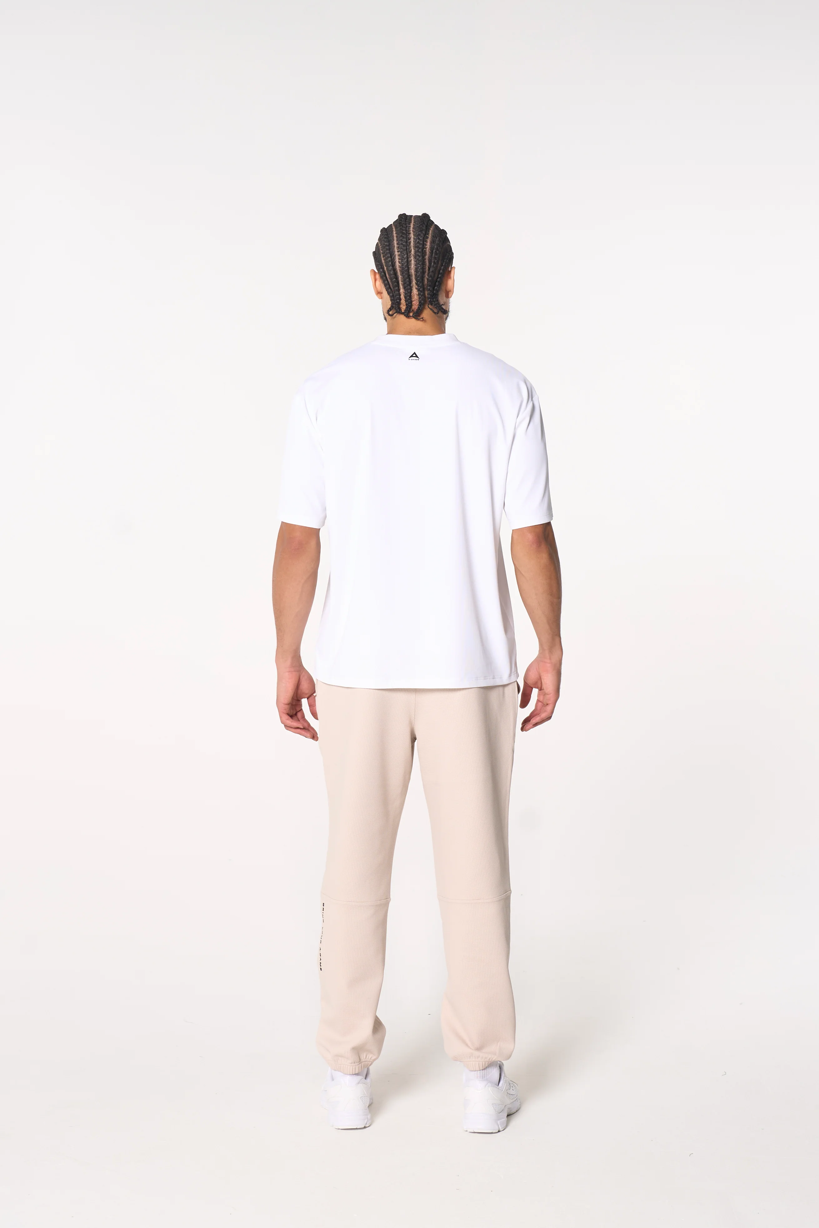 Men's Waffle Tech Joggers - Beige - Image 6