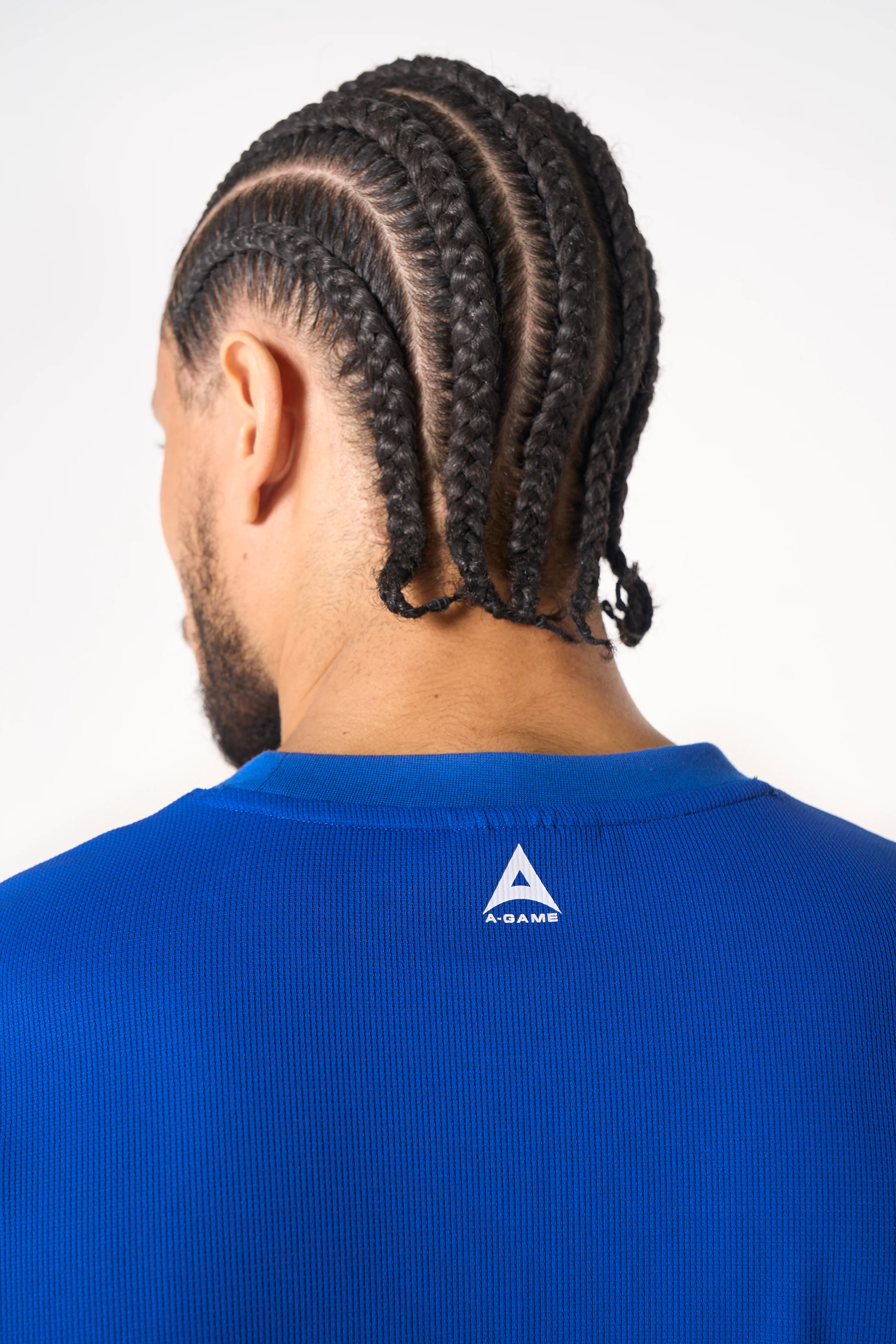 Men's Waffle Tech T-Shirt - Cobalt Blue - Image 4