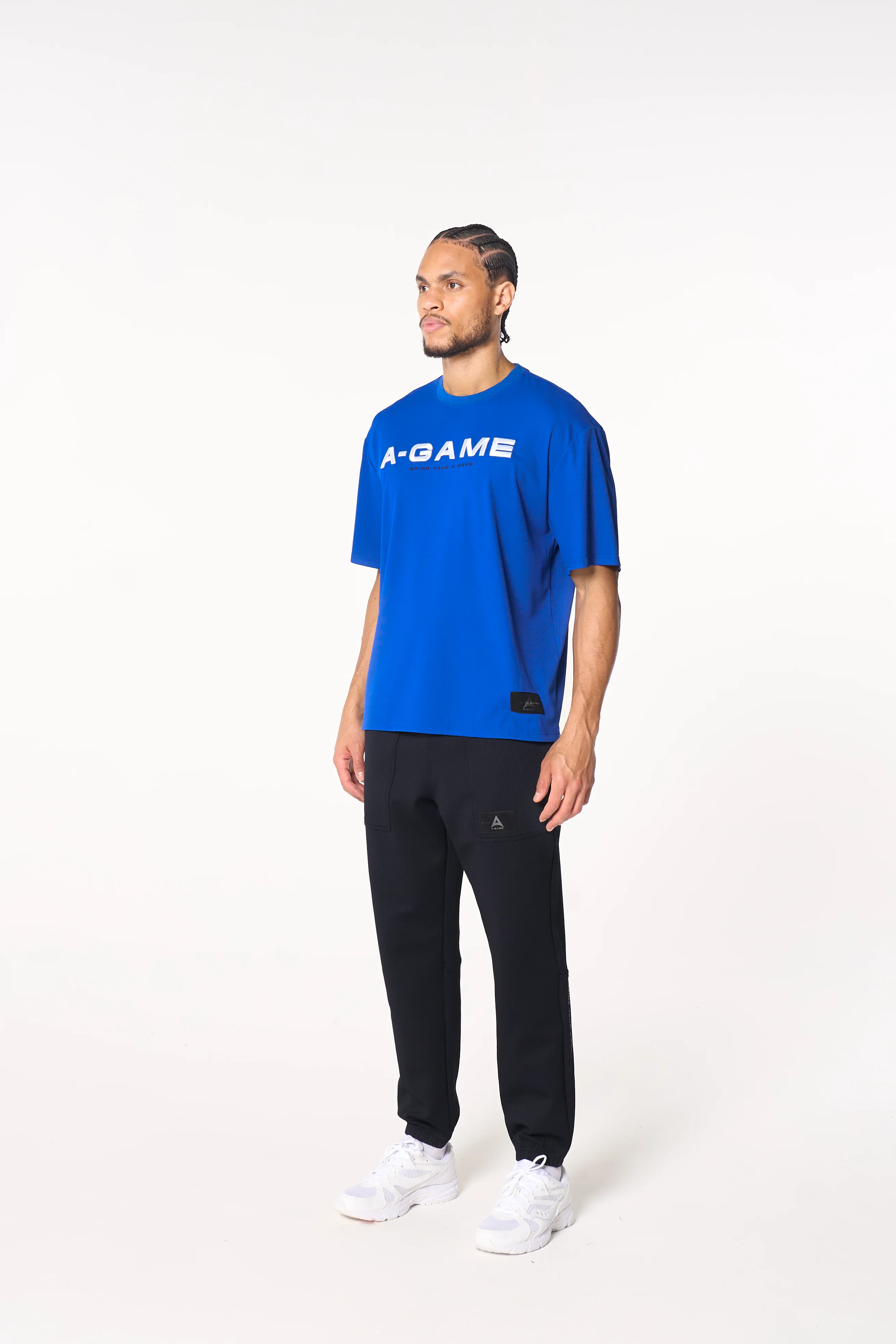 Men's Waffle Tech T-Shirt - Cobalt Blue - Image 5