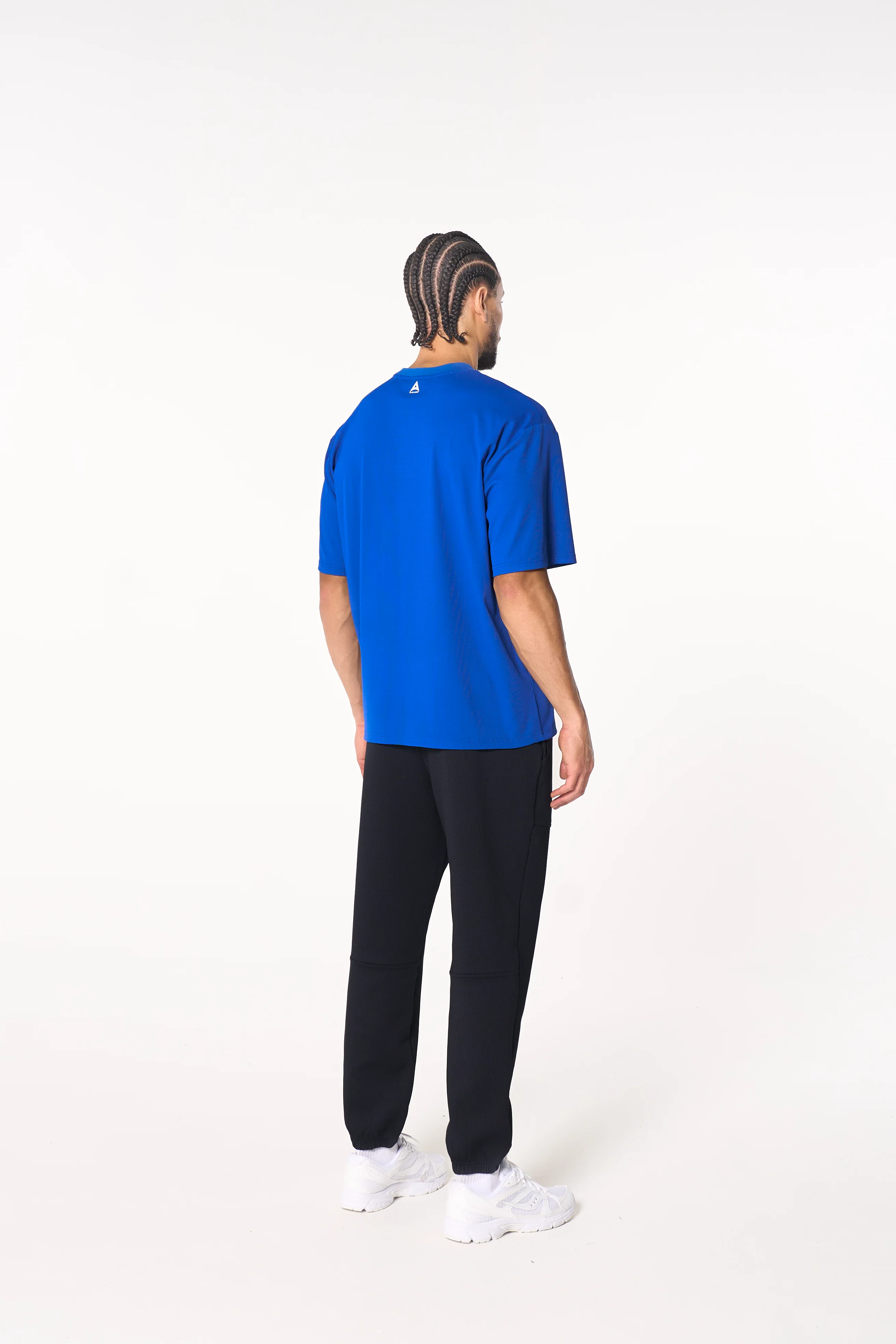 Men's Waffle Tech T-Shirt - Cobalt Blue - Image 6