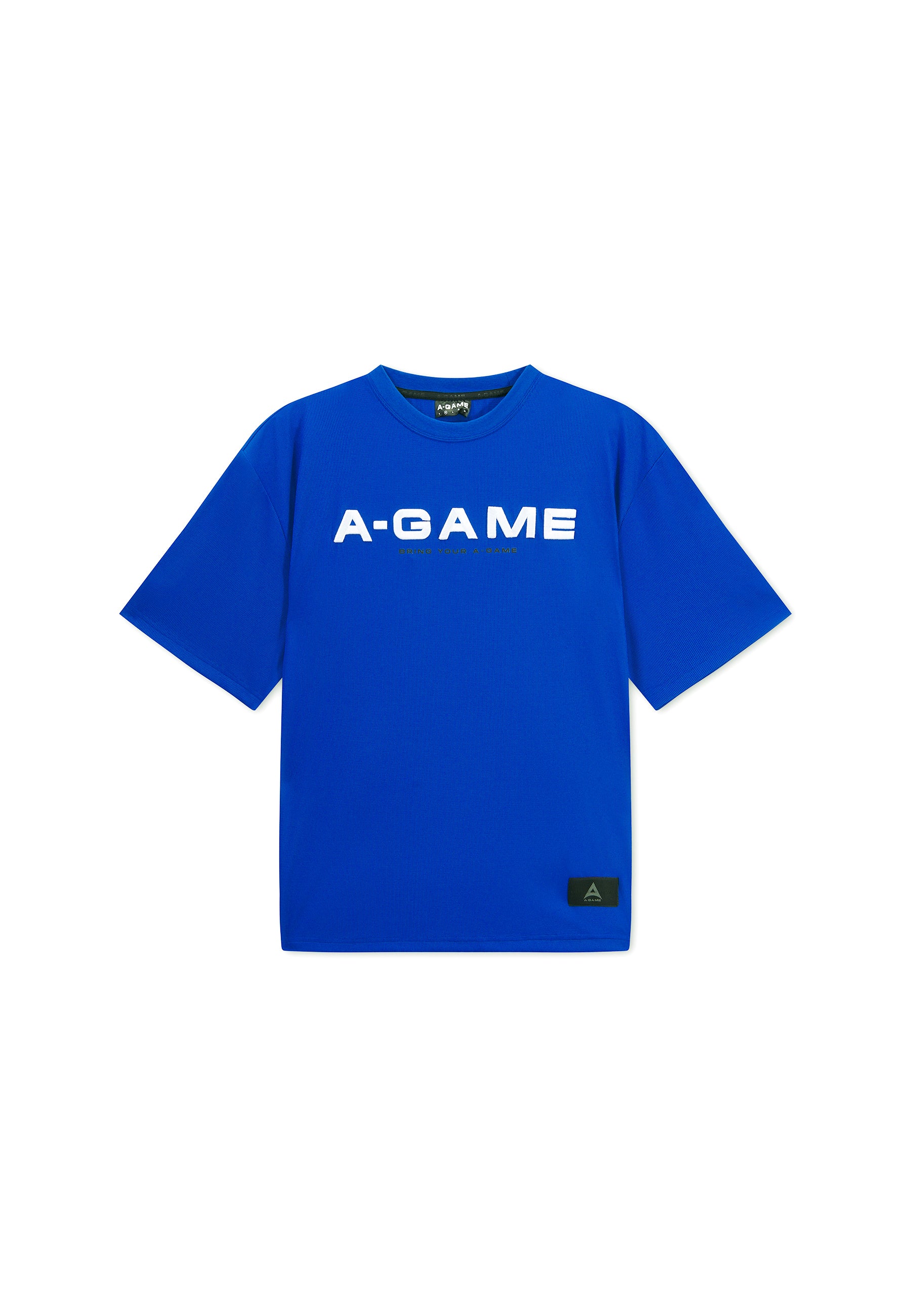 Men's Waffle Tech T-Shirt - Cobalt Blue - Image 8