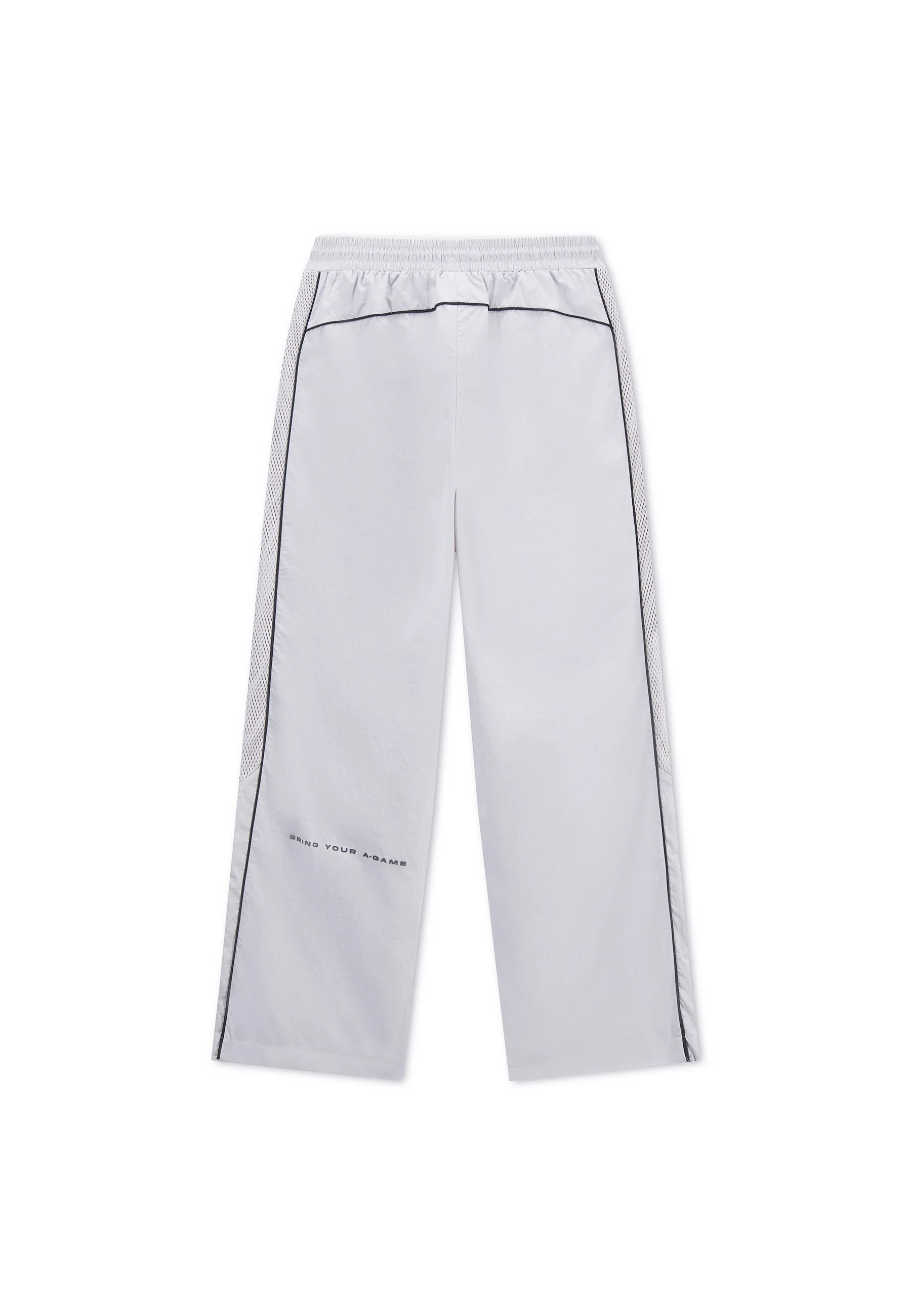Men's Woven Tech Popper Pants - Grey - Image 10