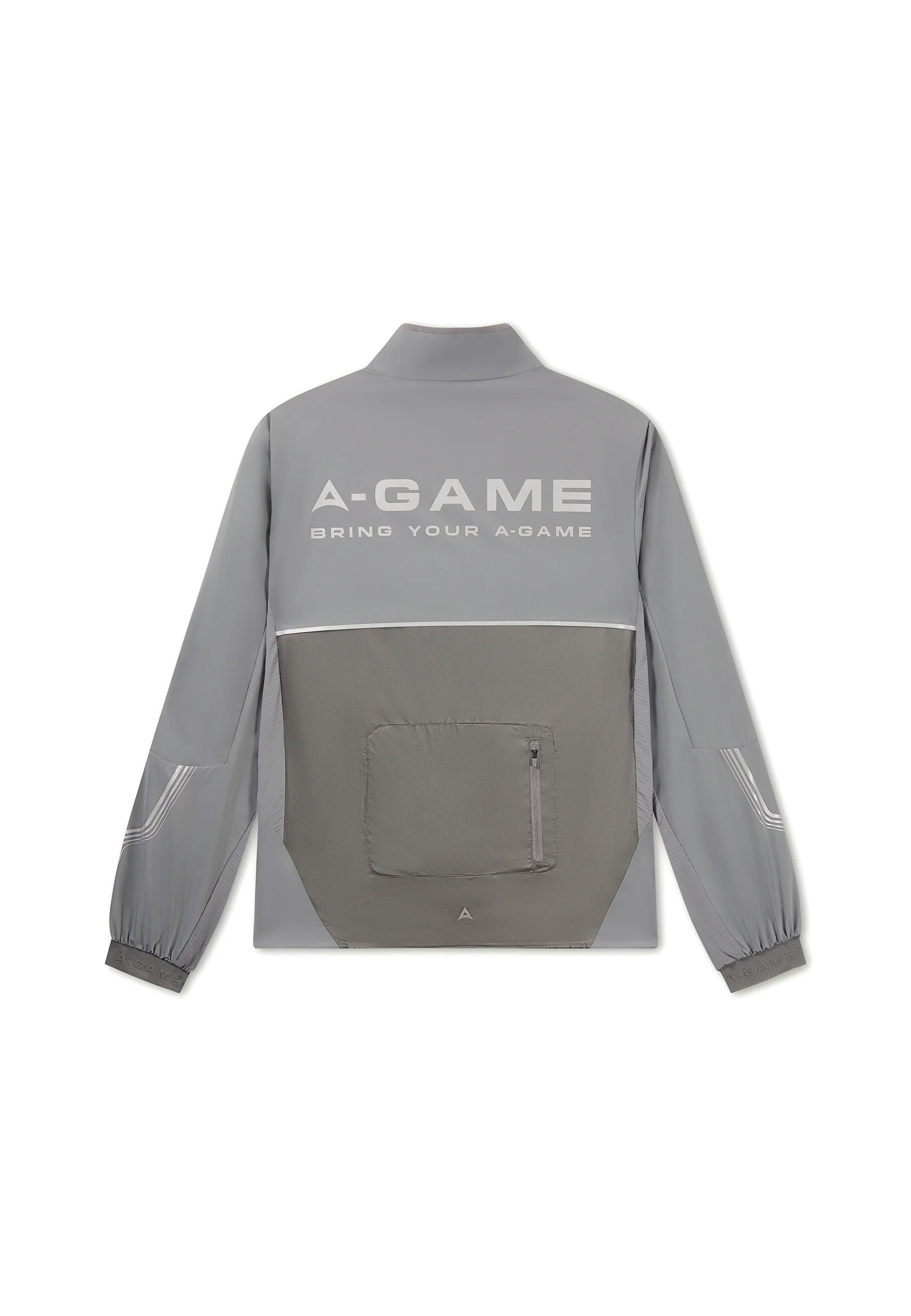 Men's Lightweight Windbreaker Jacket - Dk Grey - Image 11