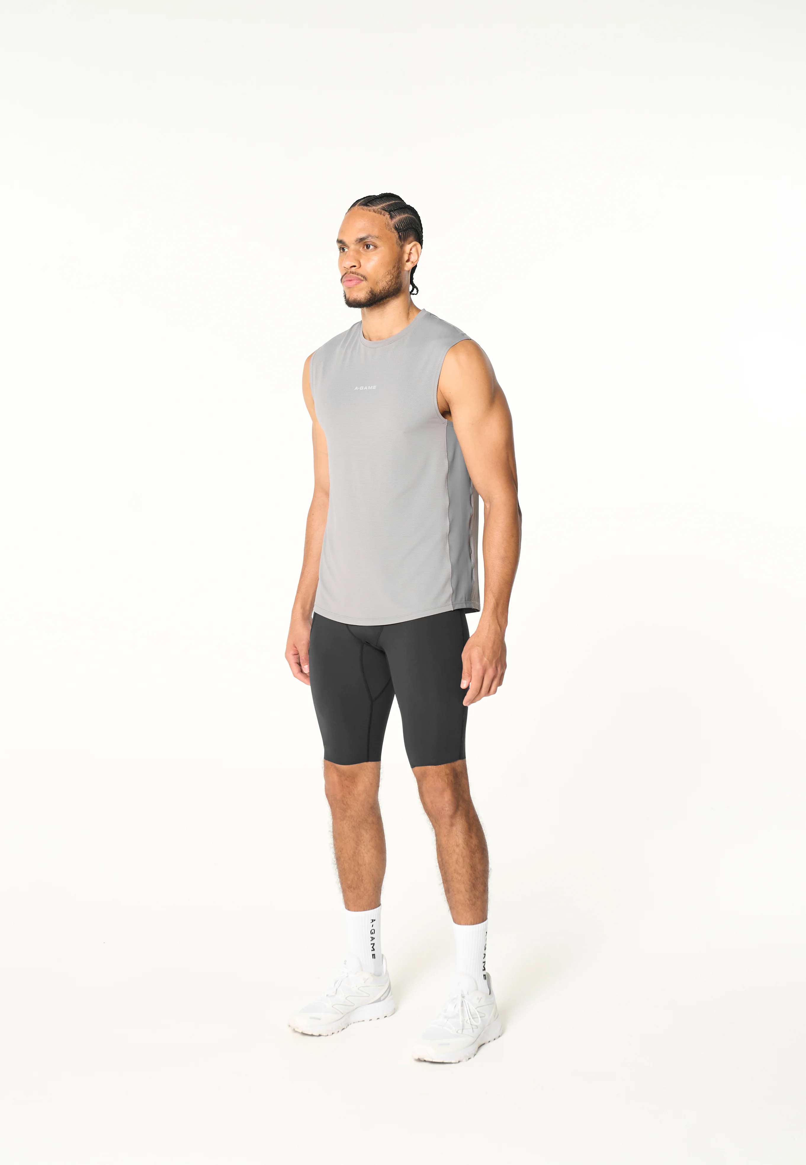 Men's Training Half Tight - Black - Image 5