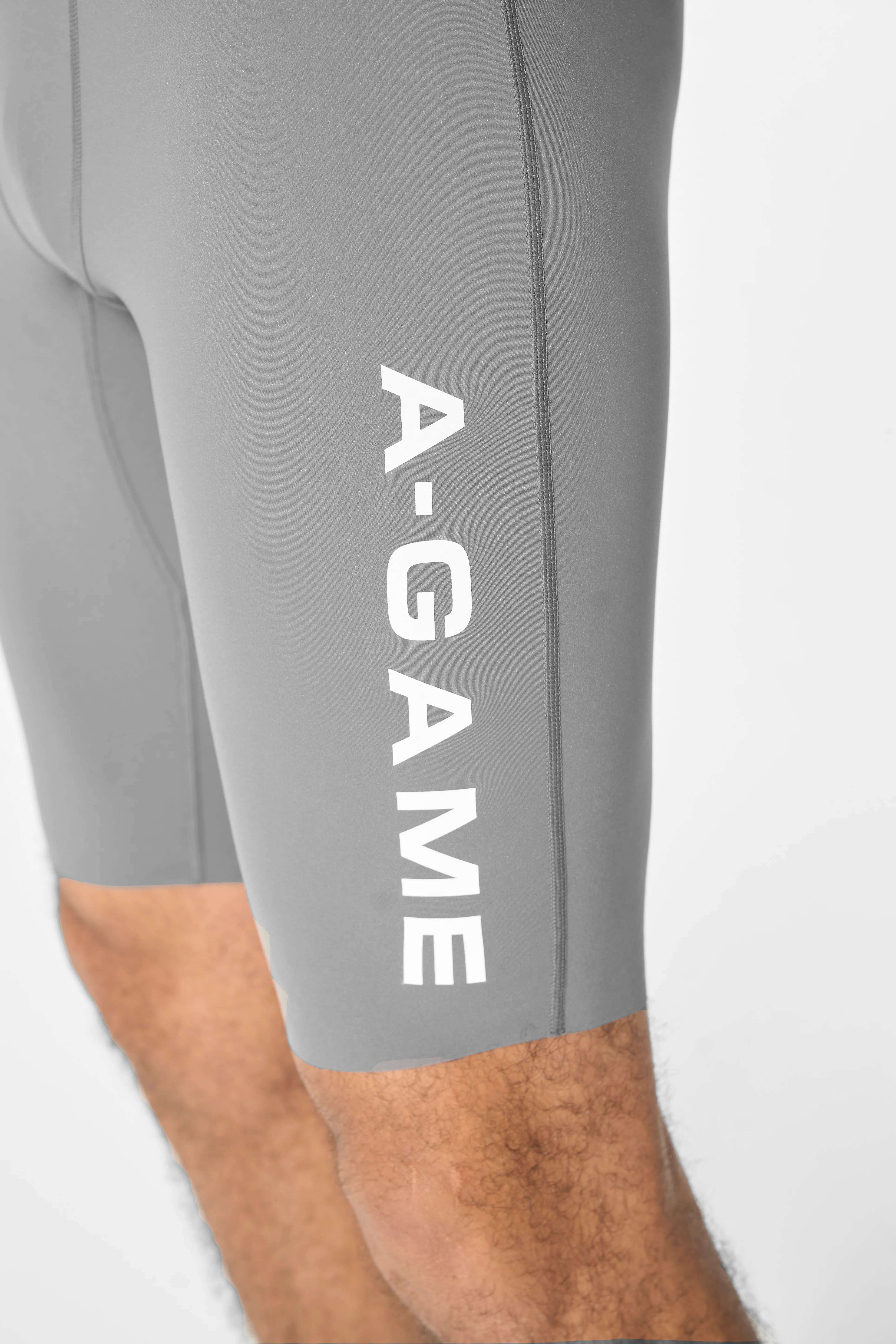Men's Training Half Tight - Charcoal - Image 3