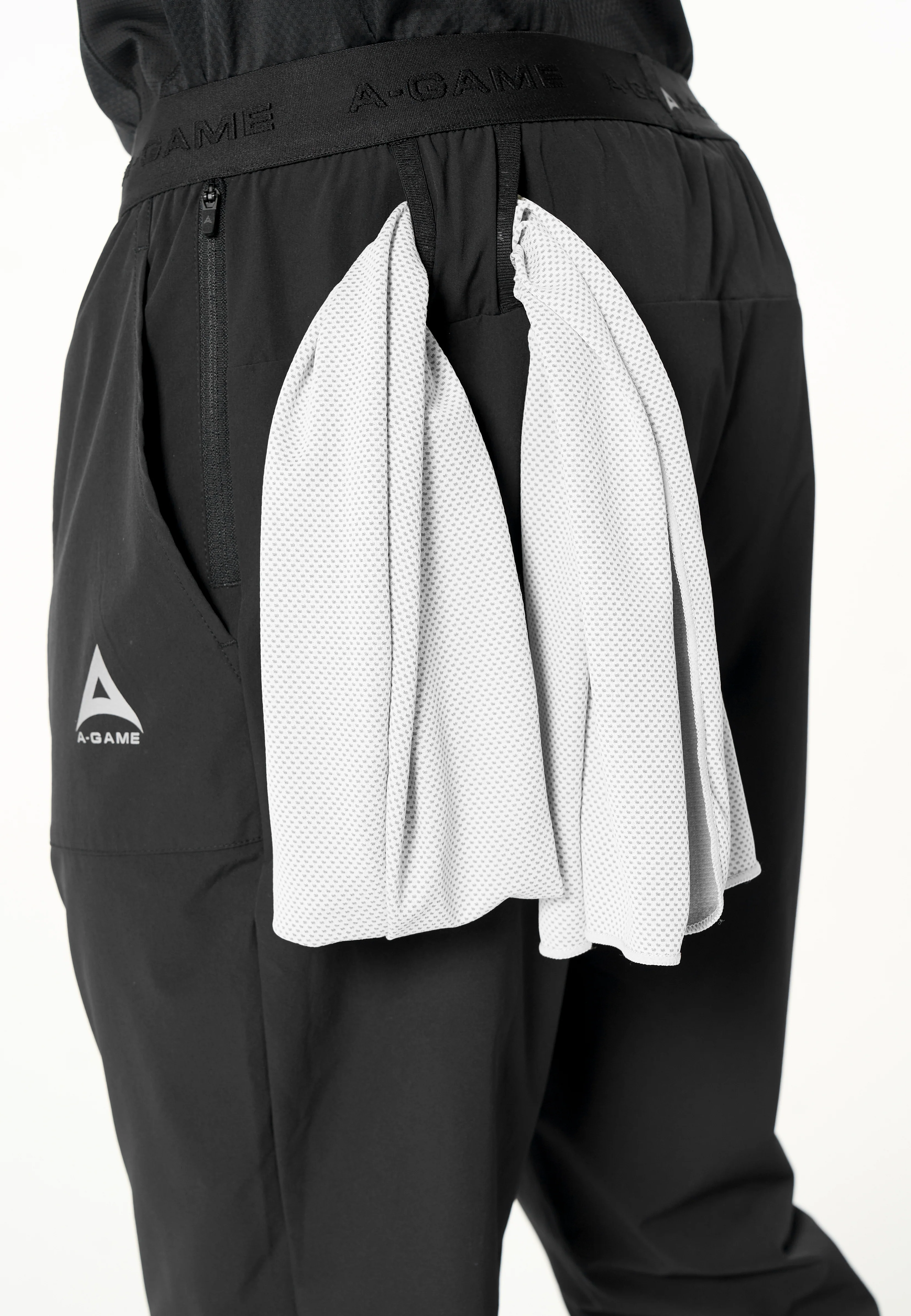 Men's Lightweight Training Pants - Black - Image 3