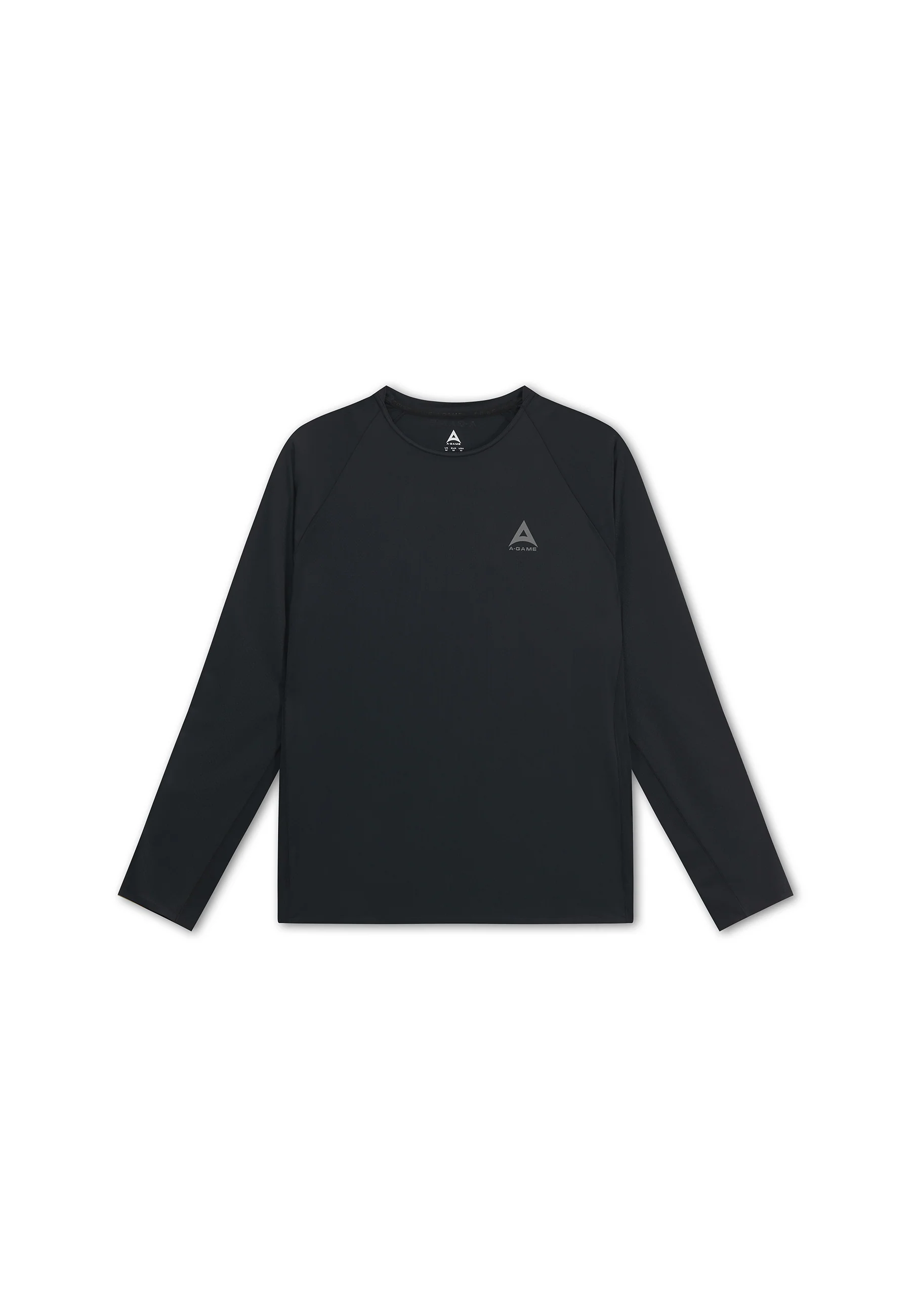 Men's Mesh Long Sleeve T-Shirt - Black - Image 7