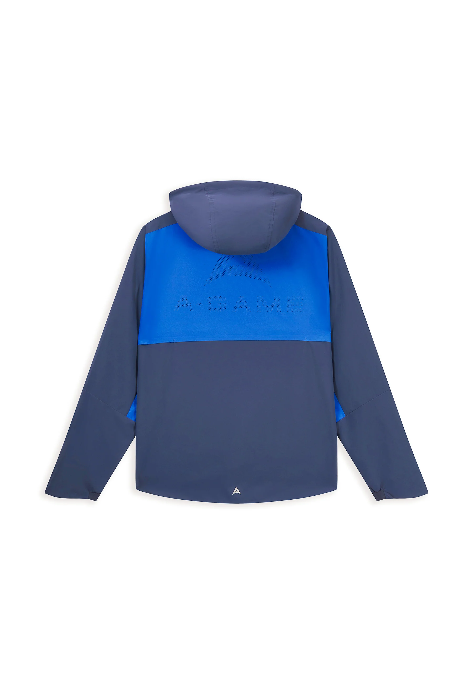 Men's Panelled Lightweight Jacket - Navy / Cobalt Blue - Image 9