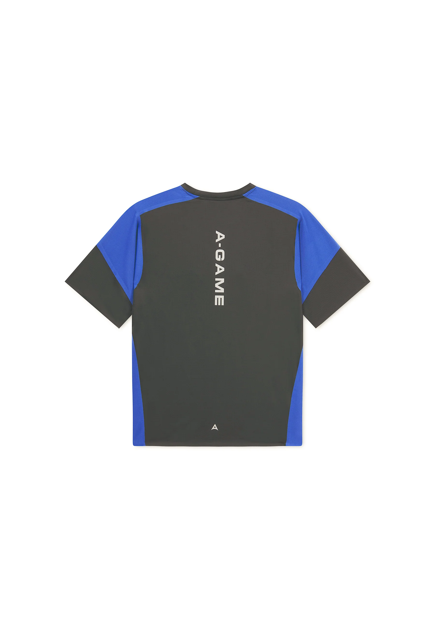 Men's Mesh T-Shirt - Black / Cobalt Blue - Image 10