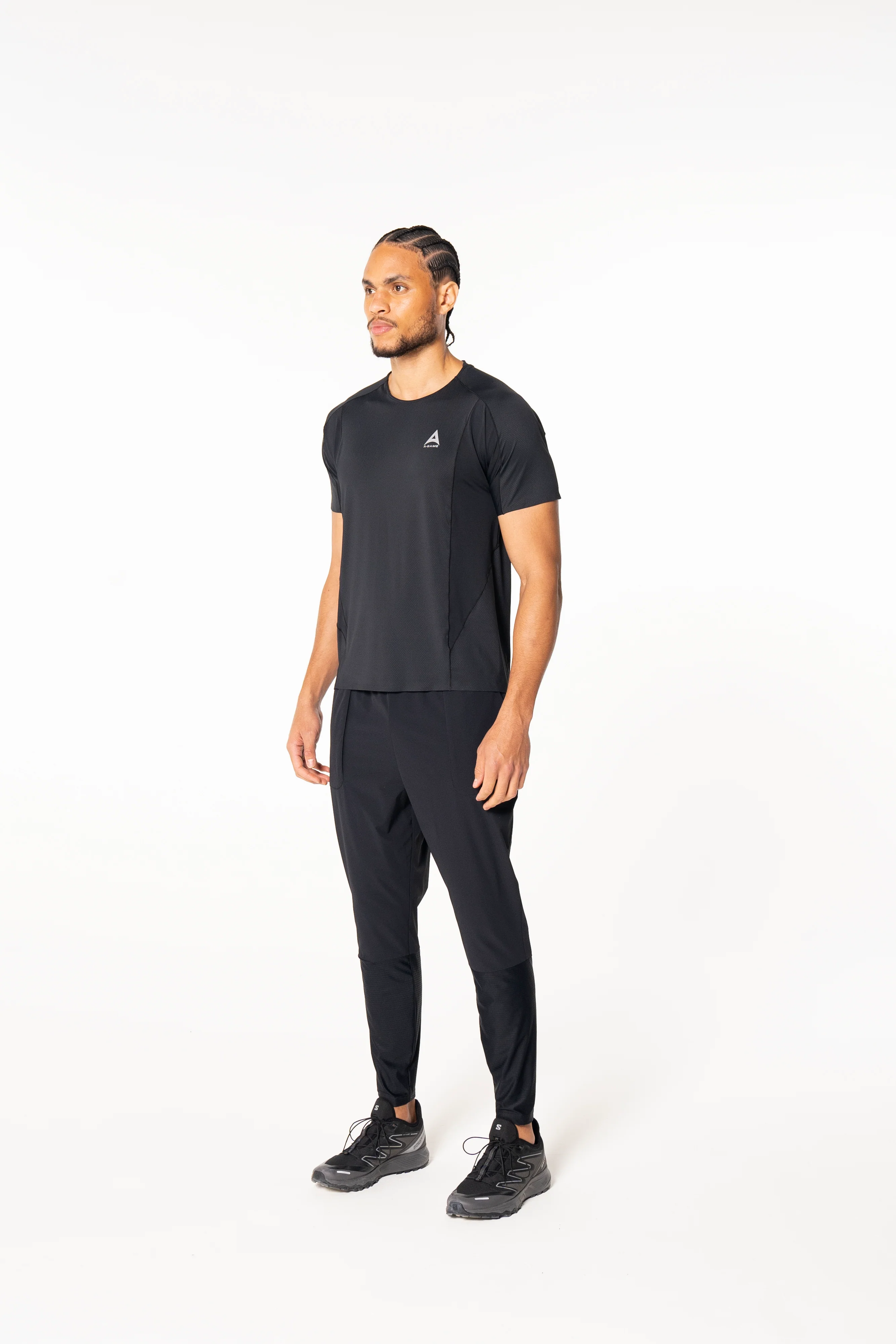 Men's Panel Performance T-Shirt - Black - Image 4