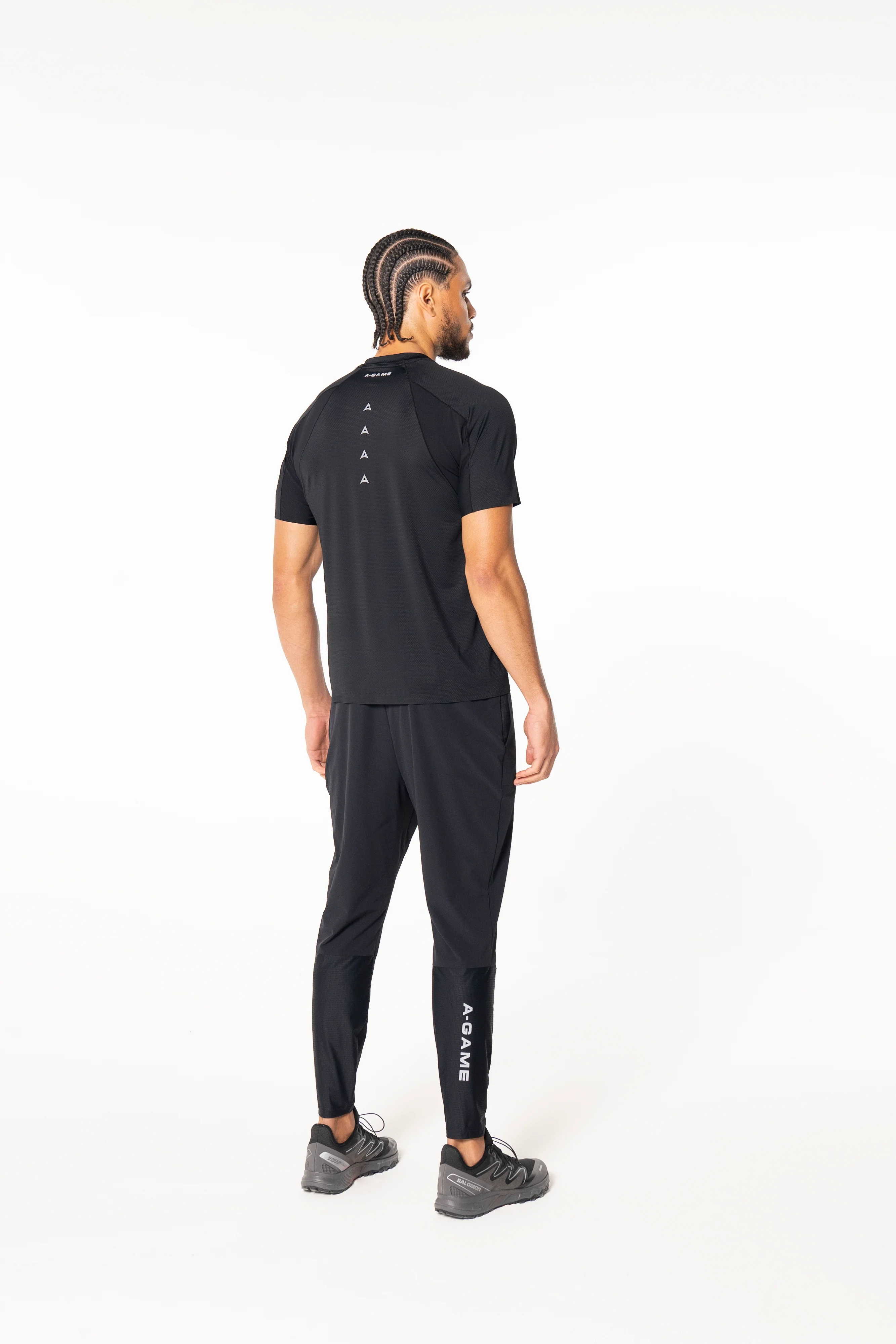 Men's Panel Performance T-Shirt - Black - Image 5