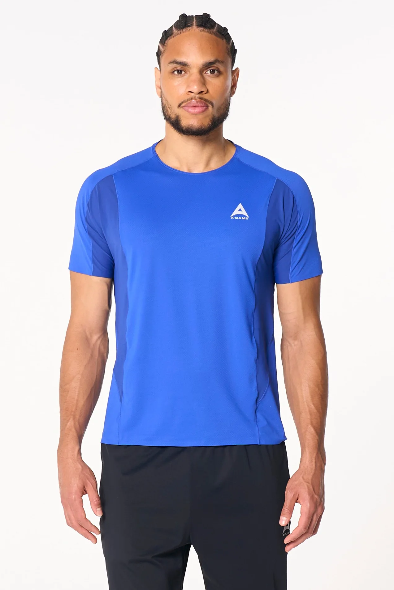 Men's Mesh Performance T-Shirt - Cobalt Blue