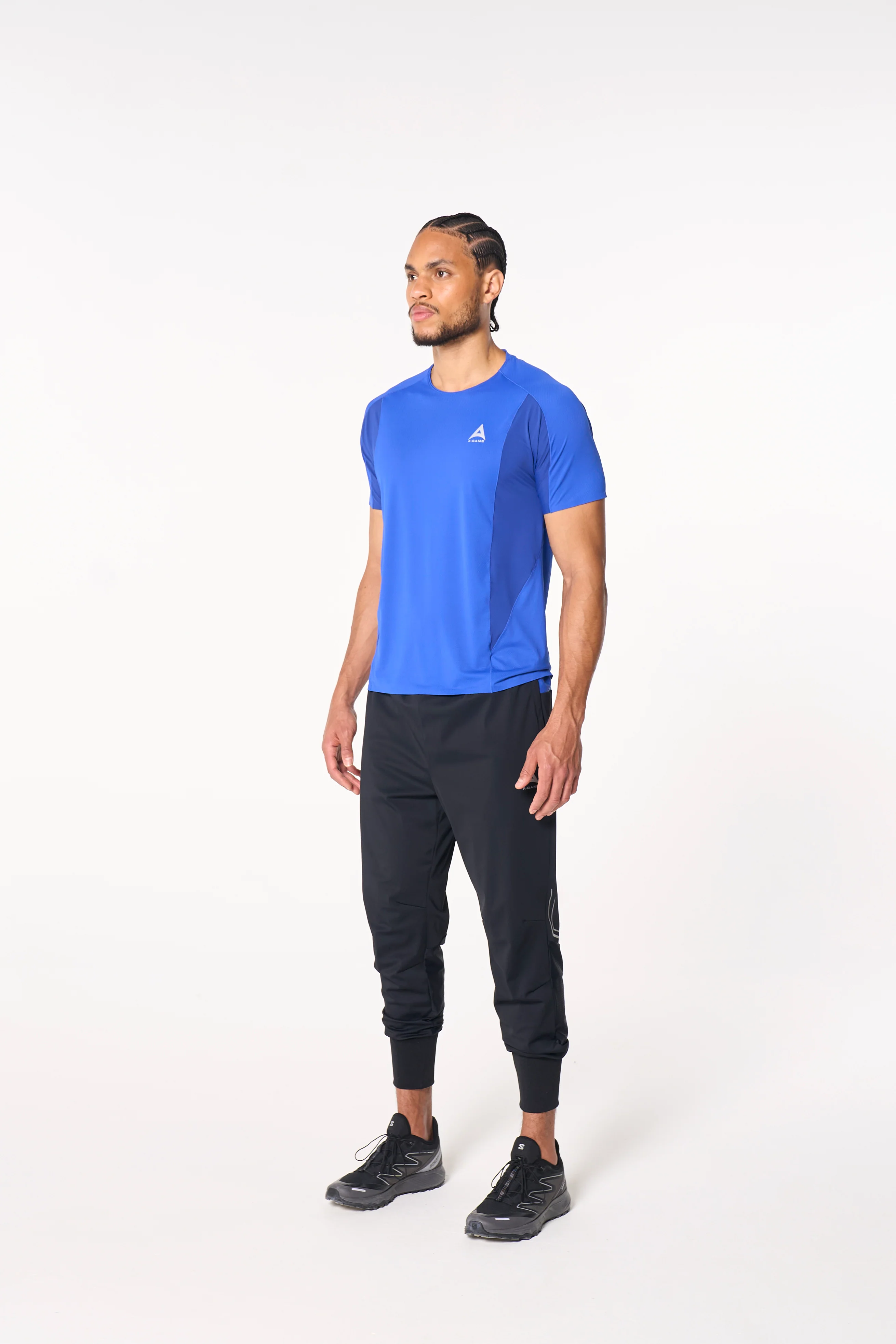 Men's Mesh Performance T-Shirt - Cobalt Blue - Image 4