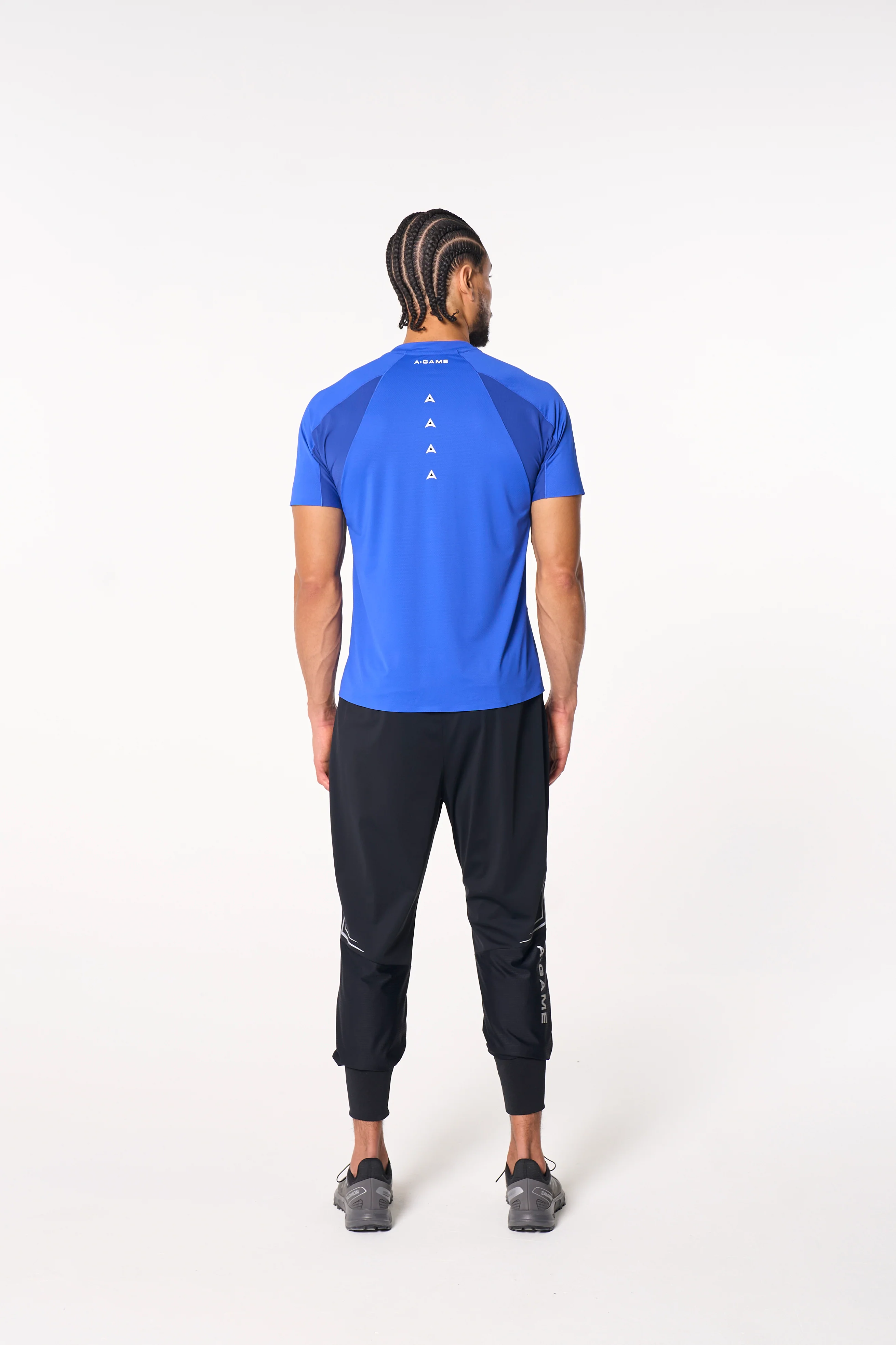 Men's Mesh Performance T-Shirt - Cobalt Blue - Image 5