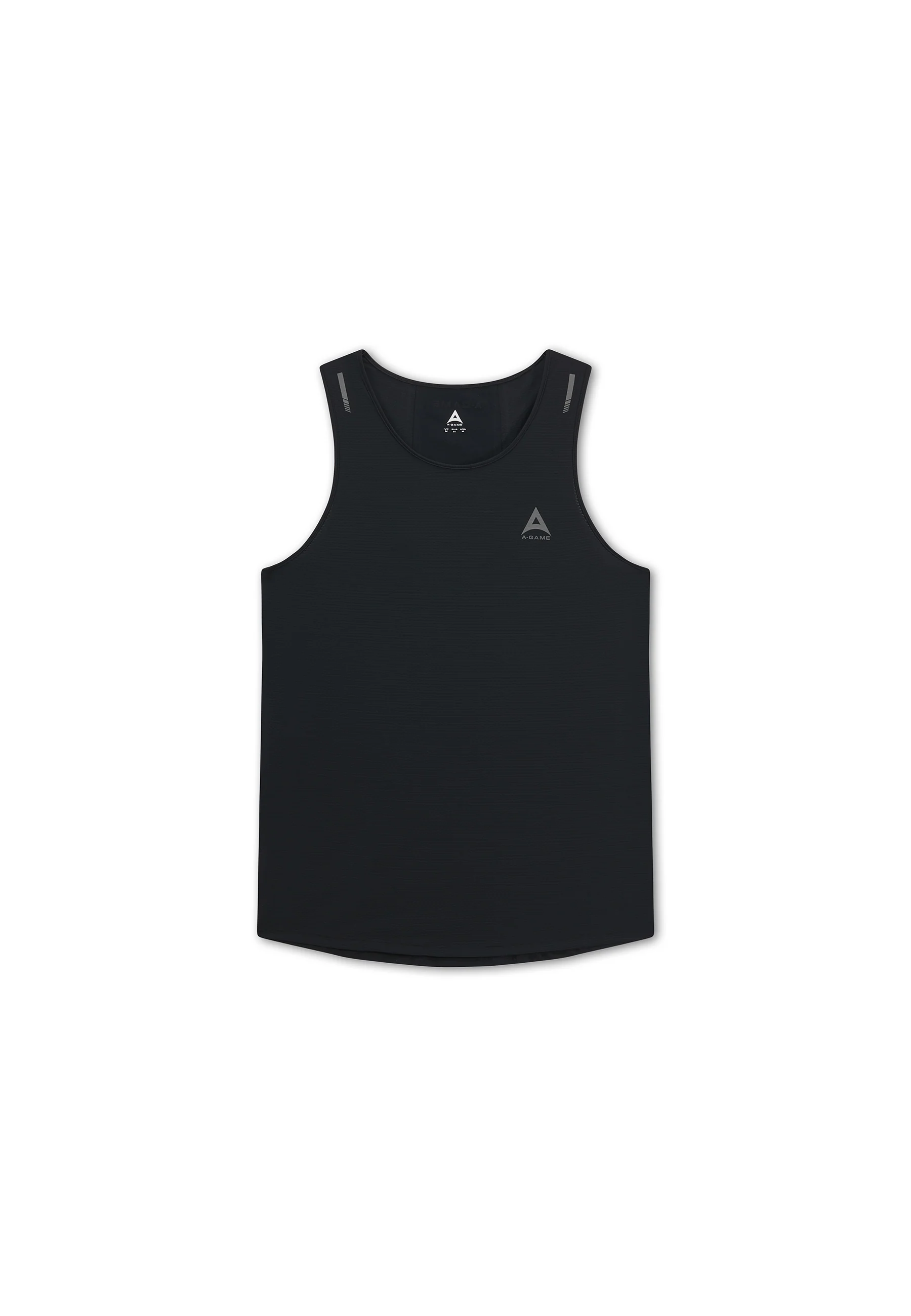 Men's Curved Hem Training Vest - Black - Image 8