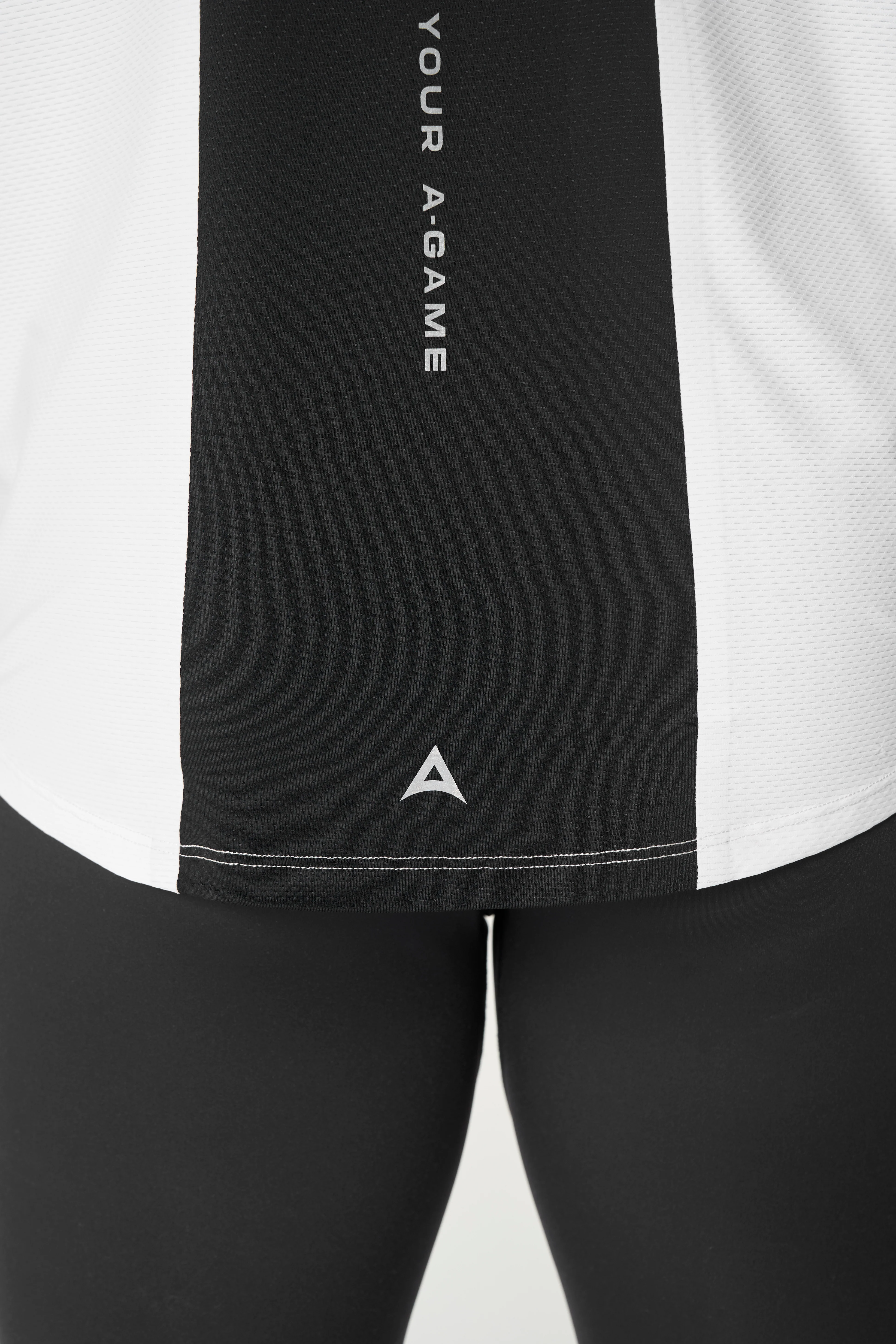 Men's Curved Hem Training Vest - White - Image 4