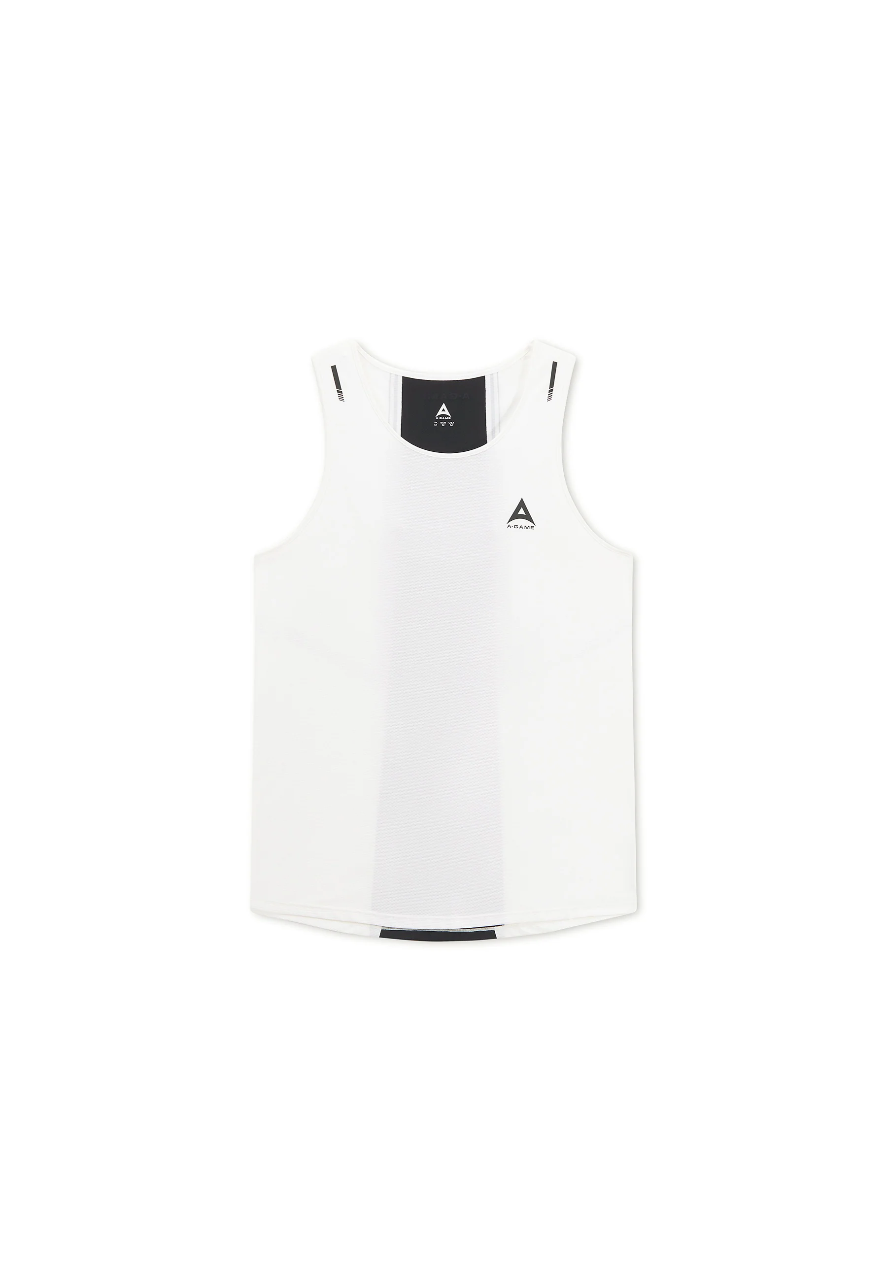 Men's Curved Hem Training Vest - White - Image 8