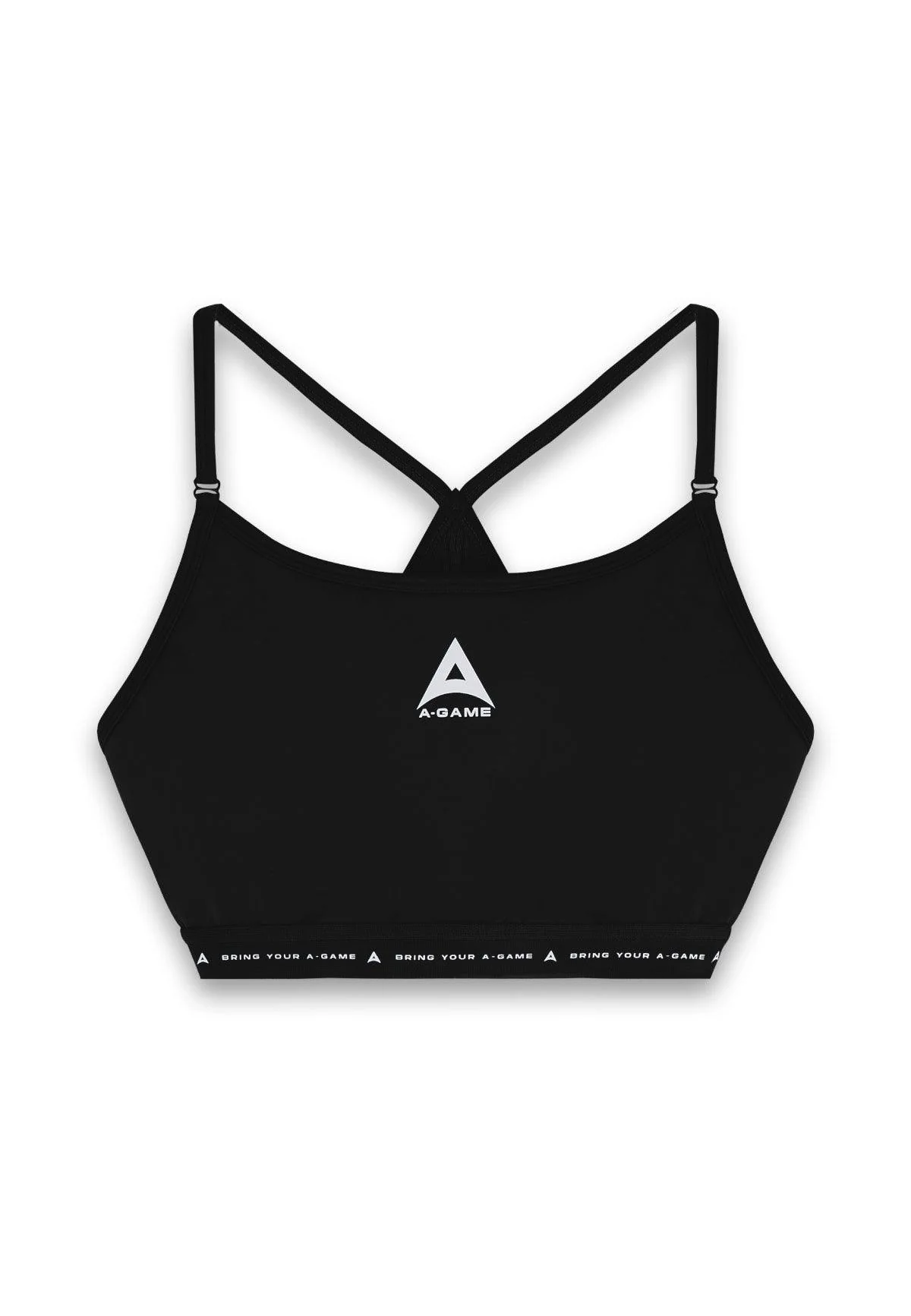 Women's Adjustable Yoga Sports Bra - Black - Image 5