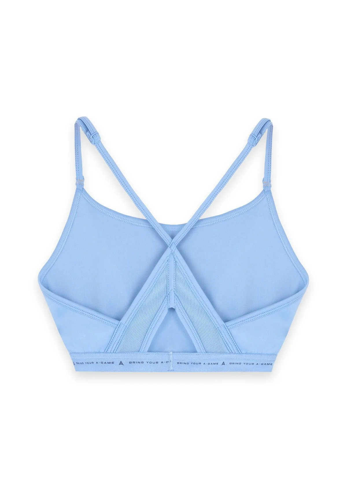 Women's Adjustable Yoga Sports Bra - Blue - Image 6