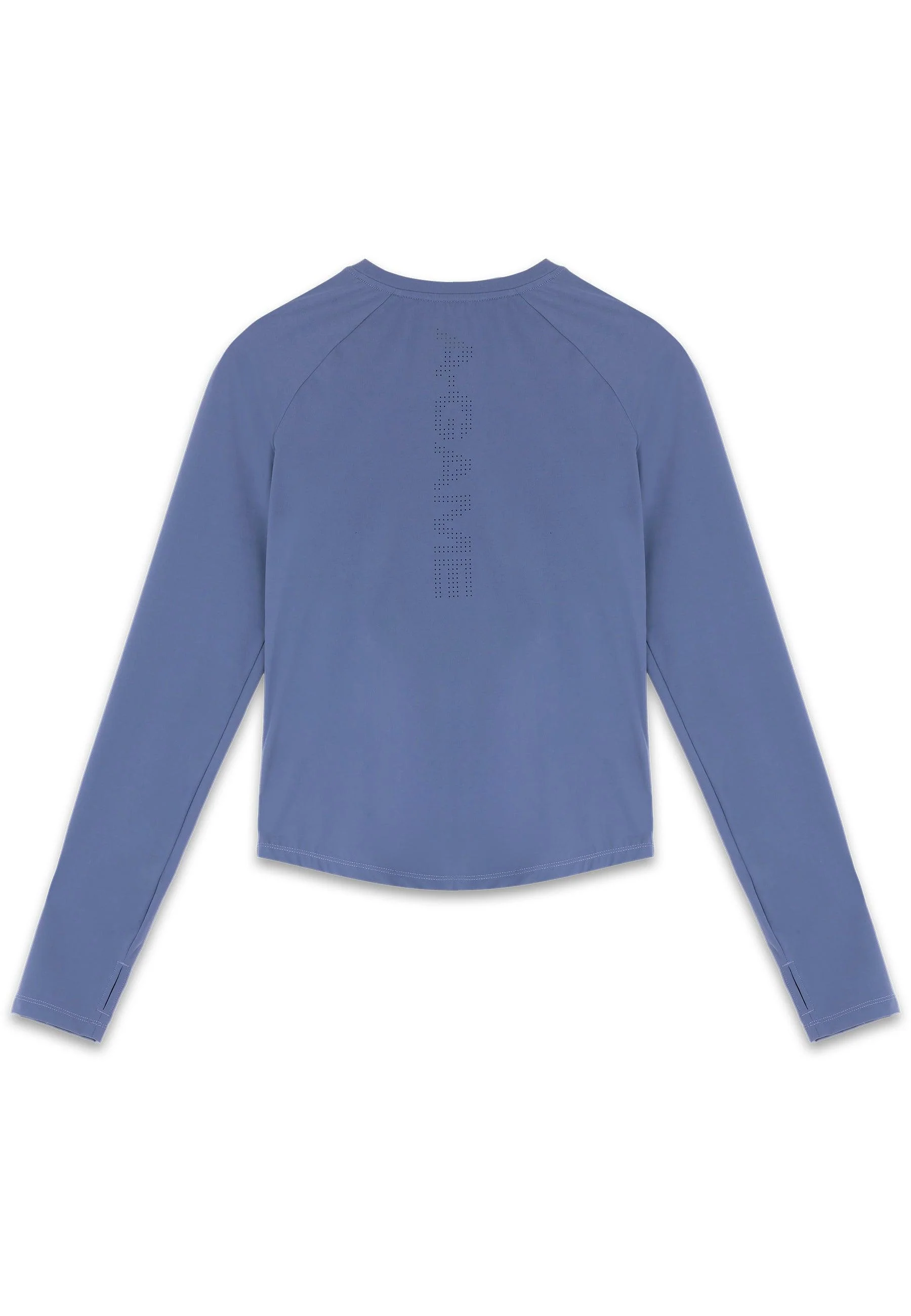 Women's Fitted Long Sleeve Training Top - Blue - Image 5